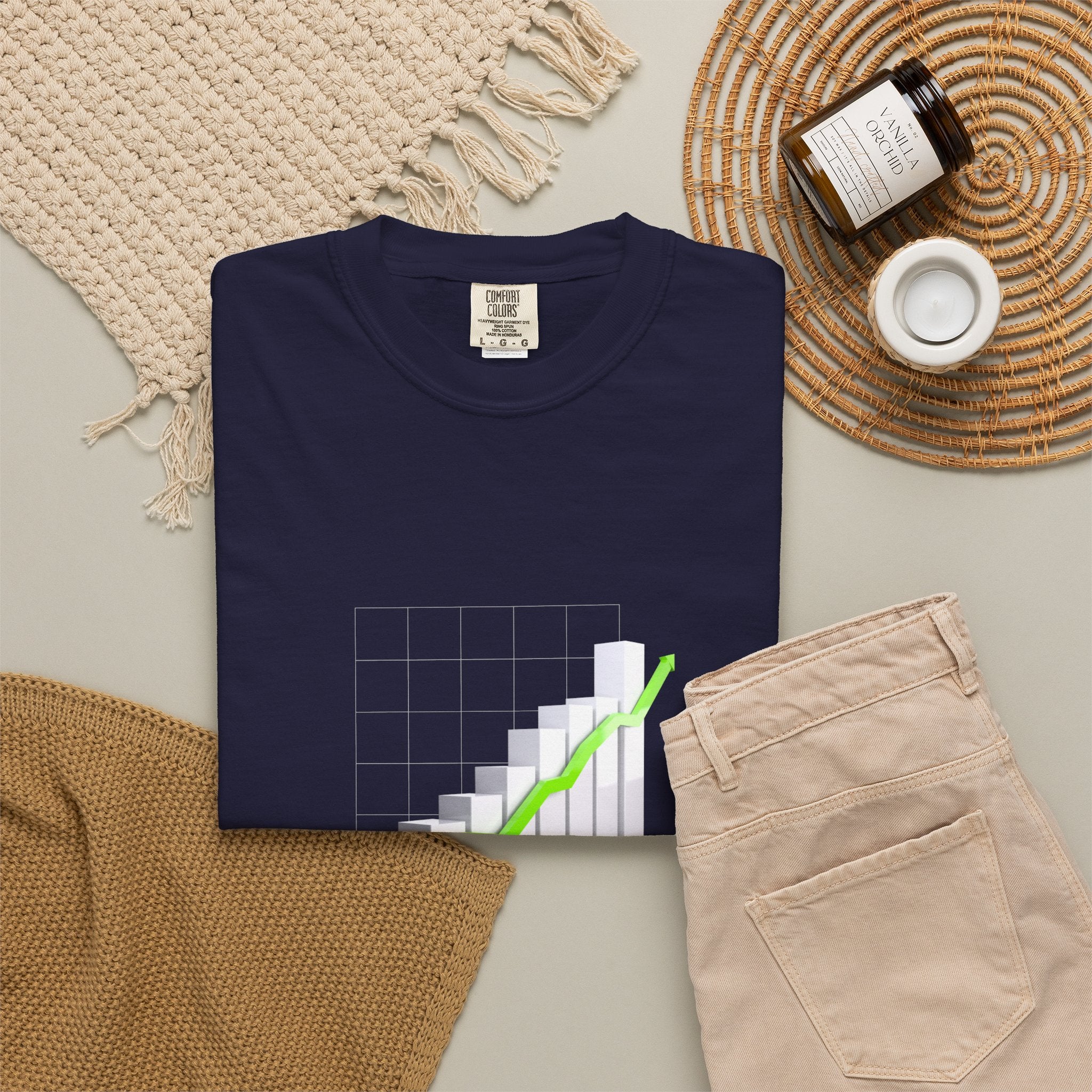 Progress Bar T-Shirt — Motivational 'PROGRESS' Graphic Tee