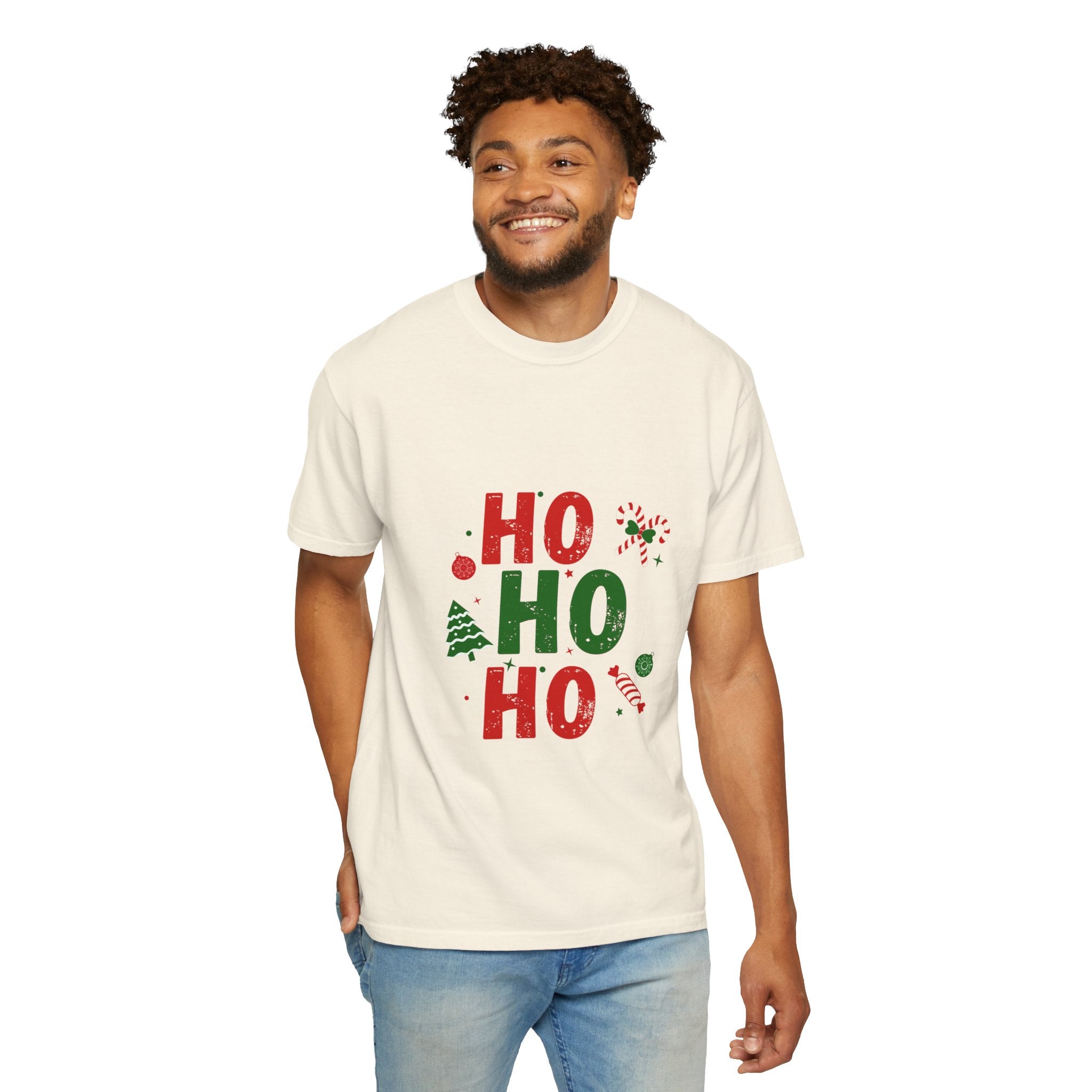 Ho Ho Ho Christmas T‑Shirt — Festive Holiday Graphic Tee