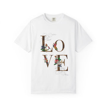 LOVE Floral Letter T-Shirt