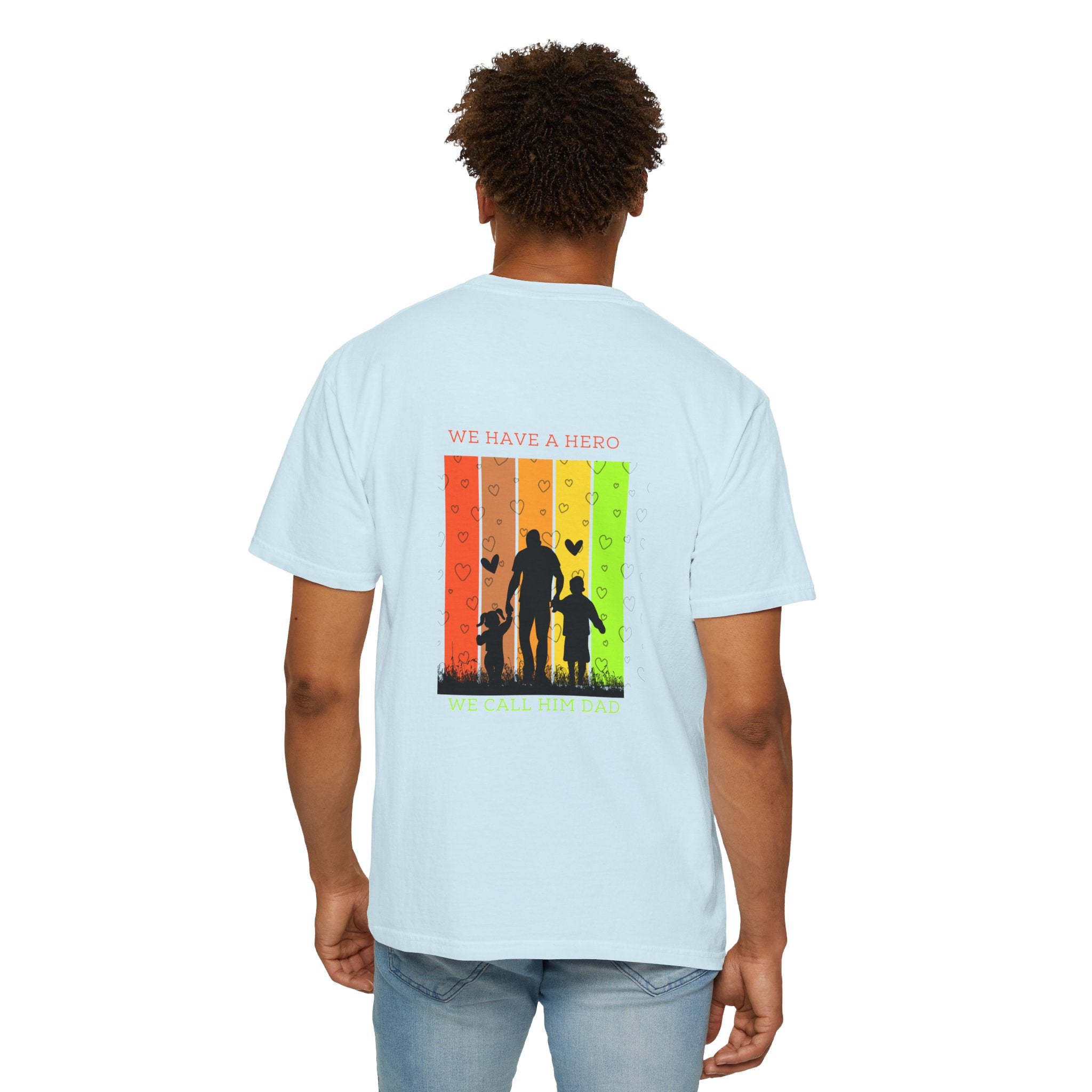 We Have a Hero Family Silhouette T-Shirt
