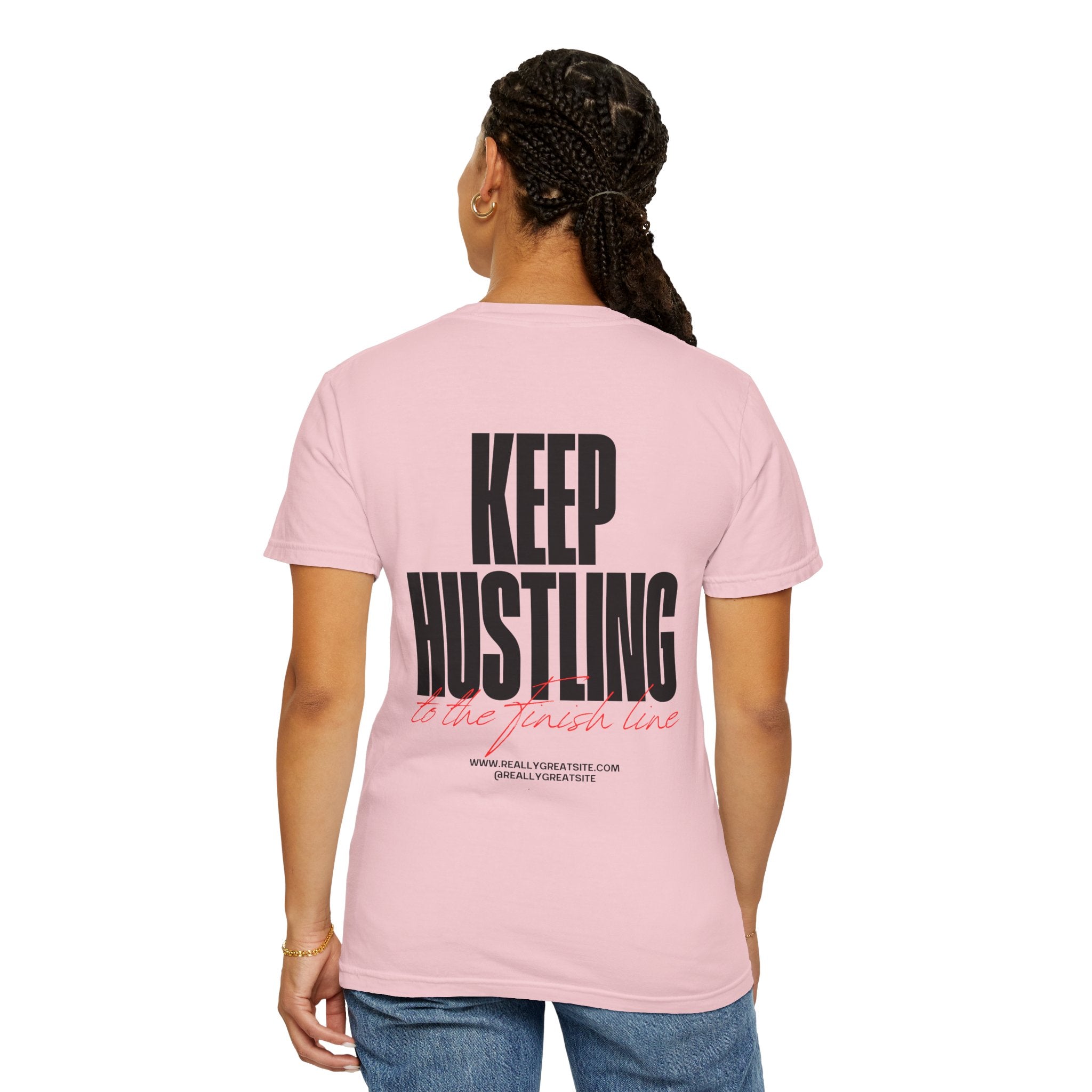 Keep Hustling T-Shirt — Motivational Graphic Tee
