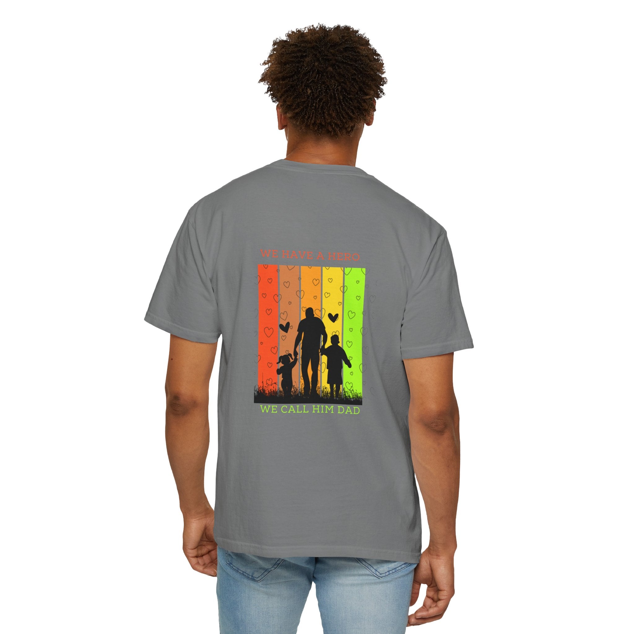 We Have a Hero Family Silhouette T-Shirt