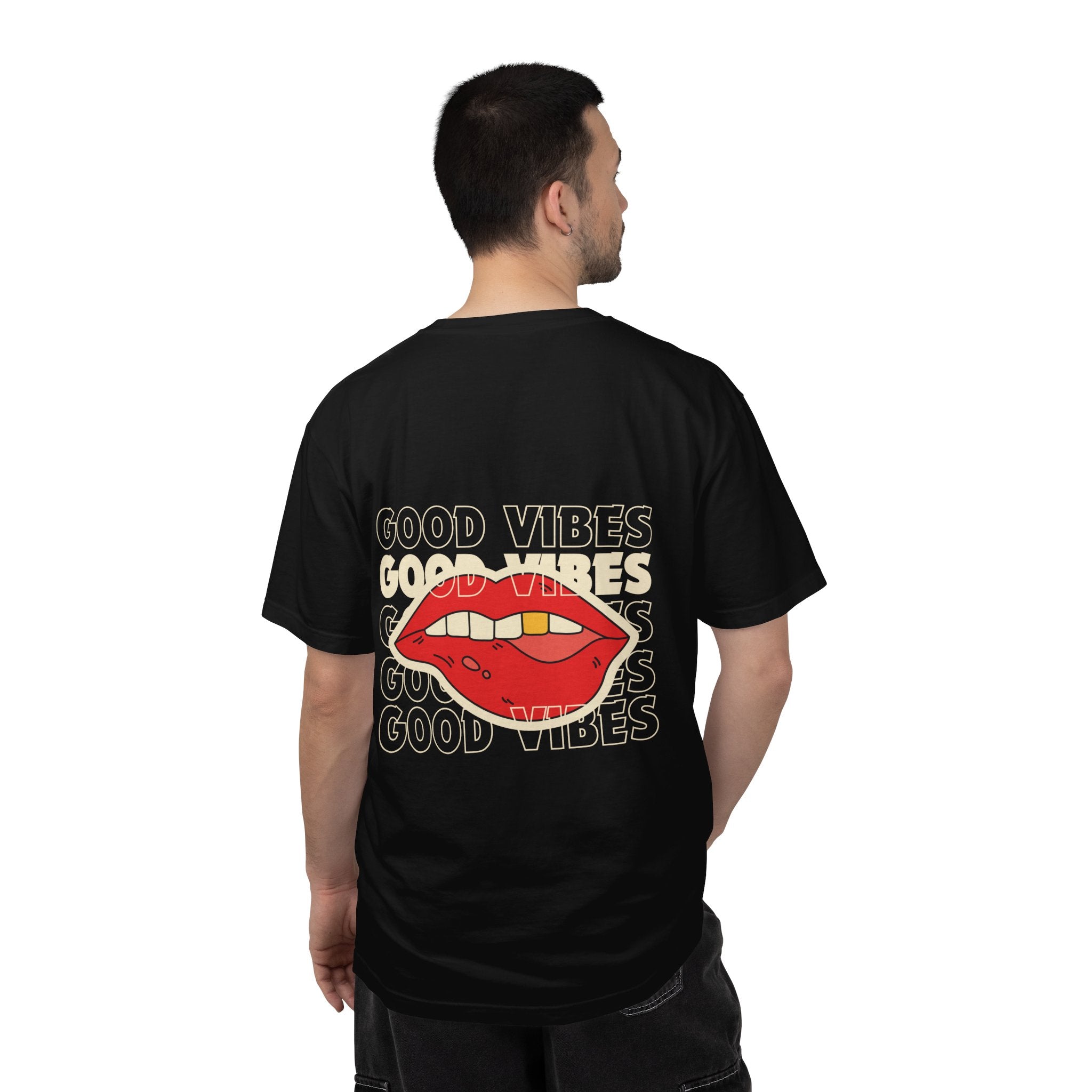 Good Vibes Lip Graphic T-Shirt
