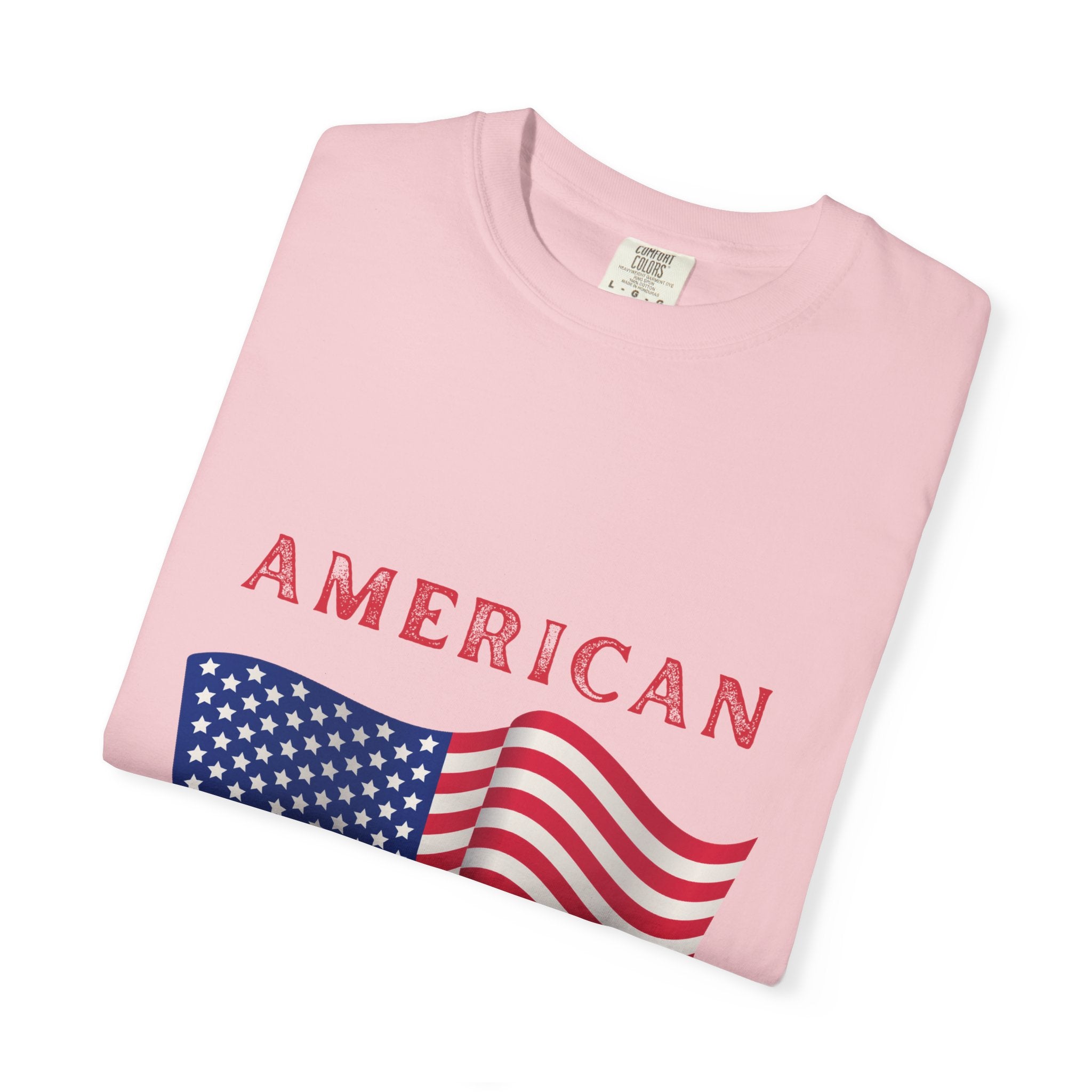 American Dream T-Shirt — Vintage Flag Graphic Tee for 4th of July & Patriotic Celebrations