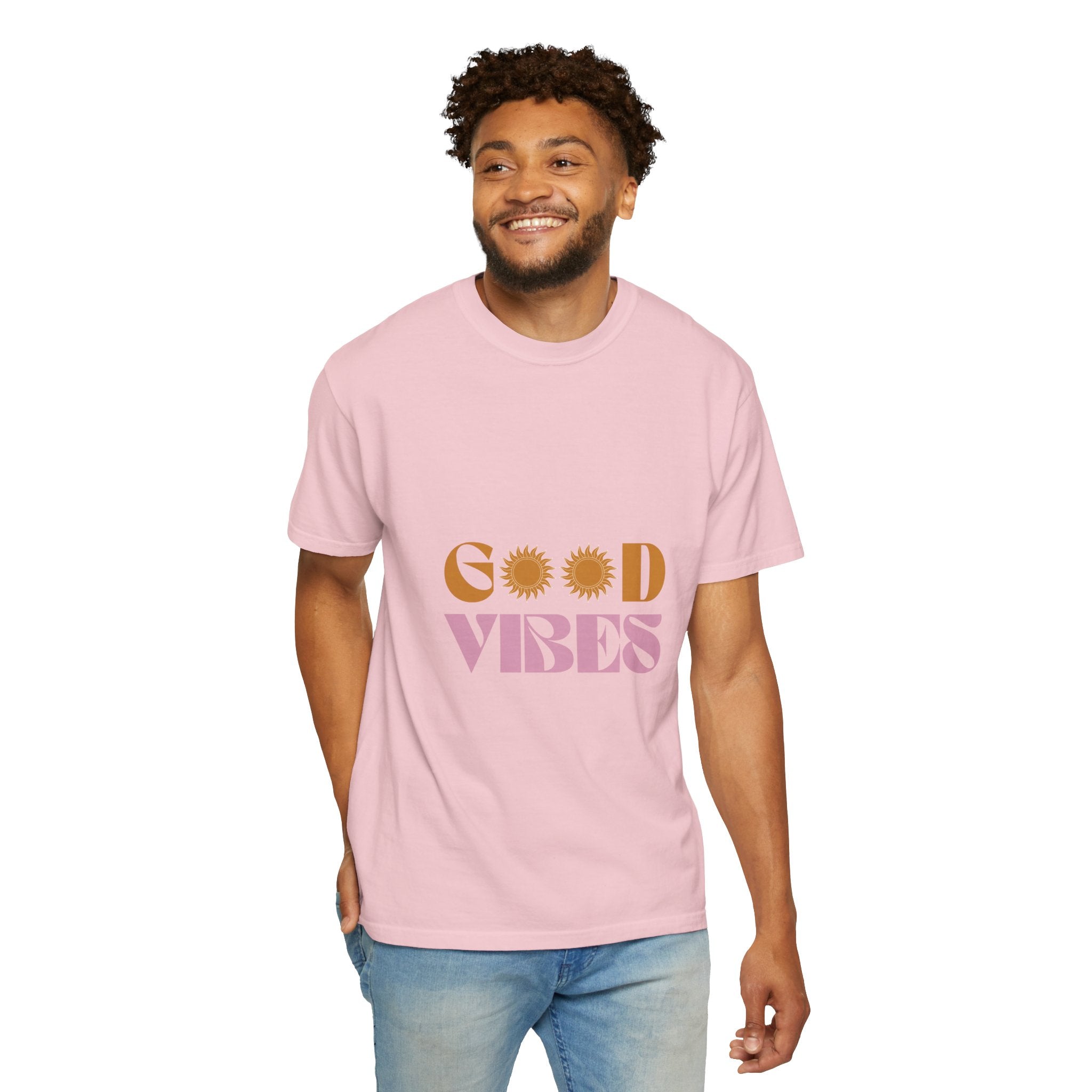 Good Vibes T-Shirt — Retro Sun Graphic Tee