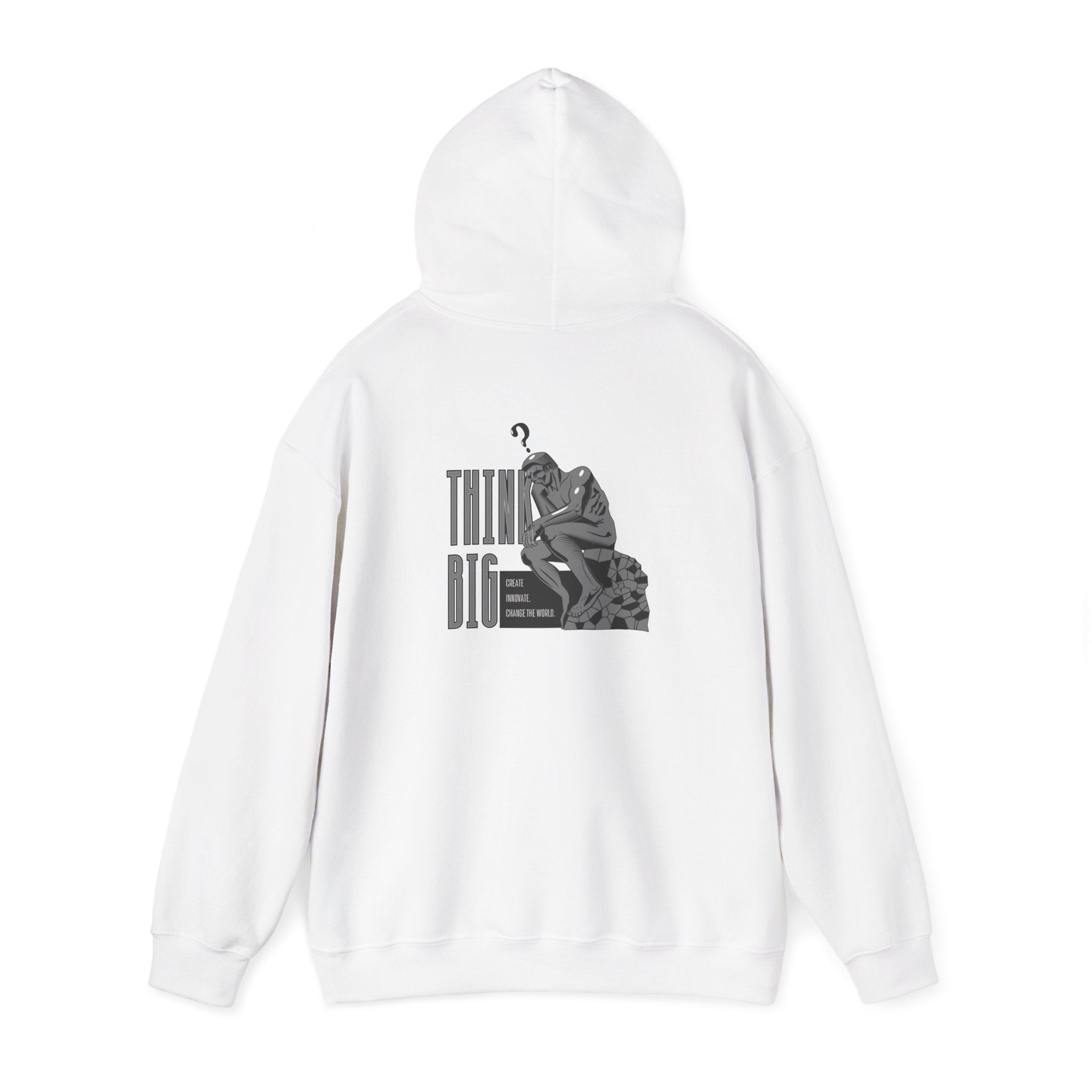 Think Big Hoodie — Motivational Graphic Pullover