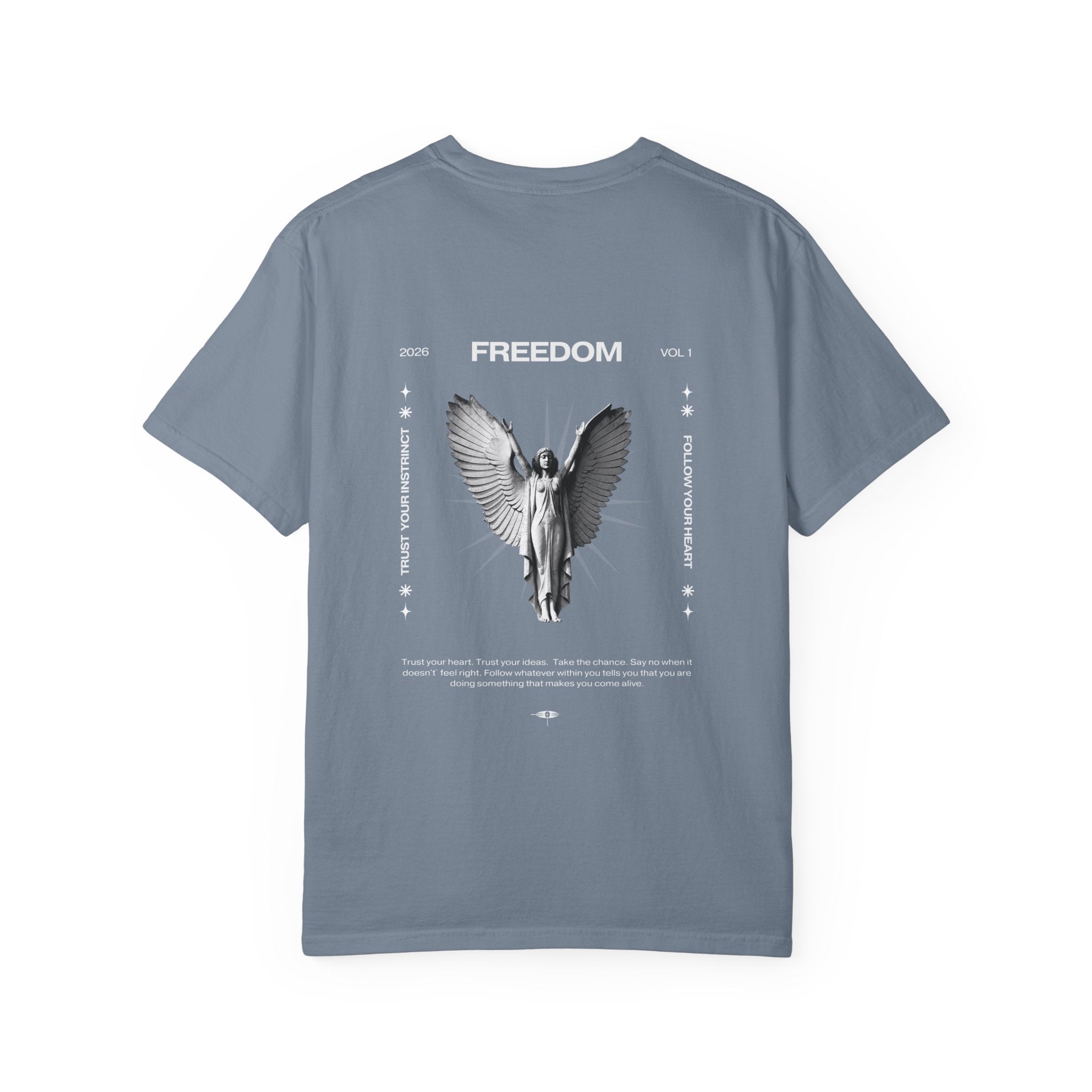 Freedom Angel Graphic T‑Shirt