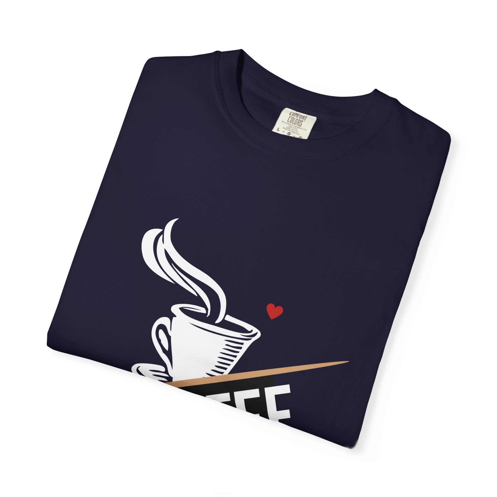 Coffee Lover T‑Shirt — Steaming Cup Graphic Tee