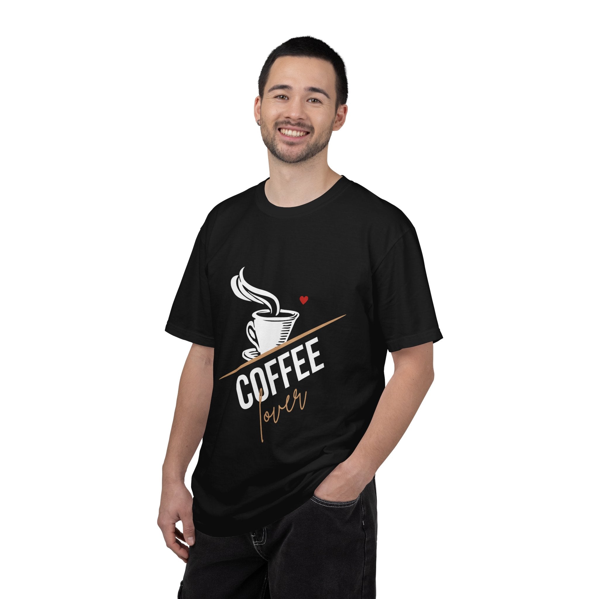 Coffee Lover T‑Shirt — Steaming Cup Graphic Tee
