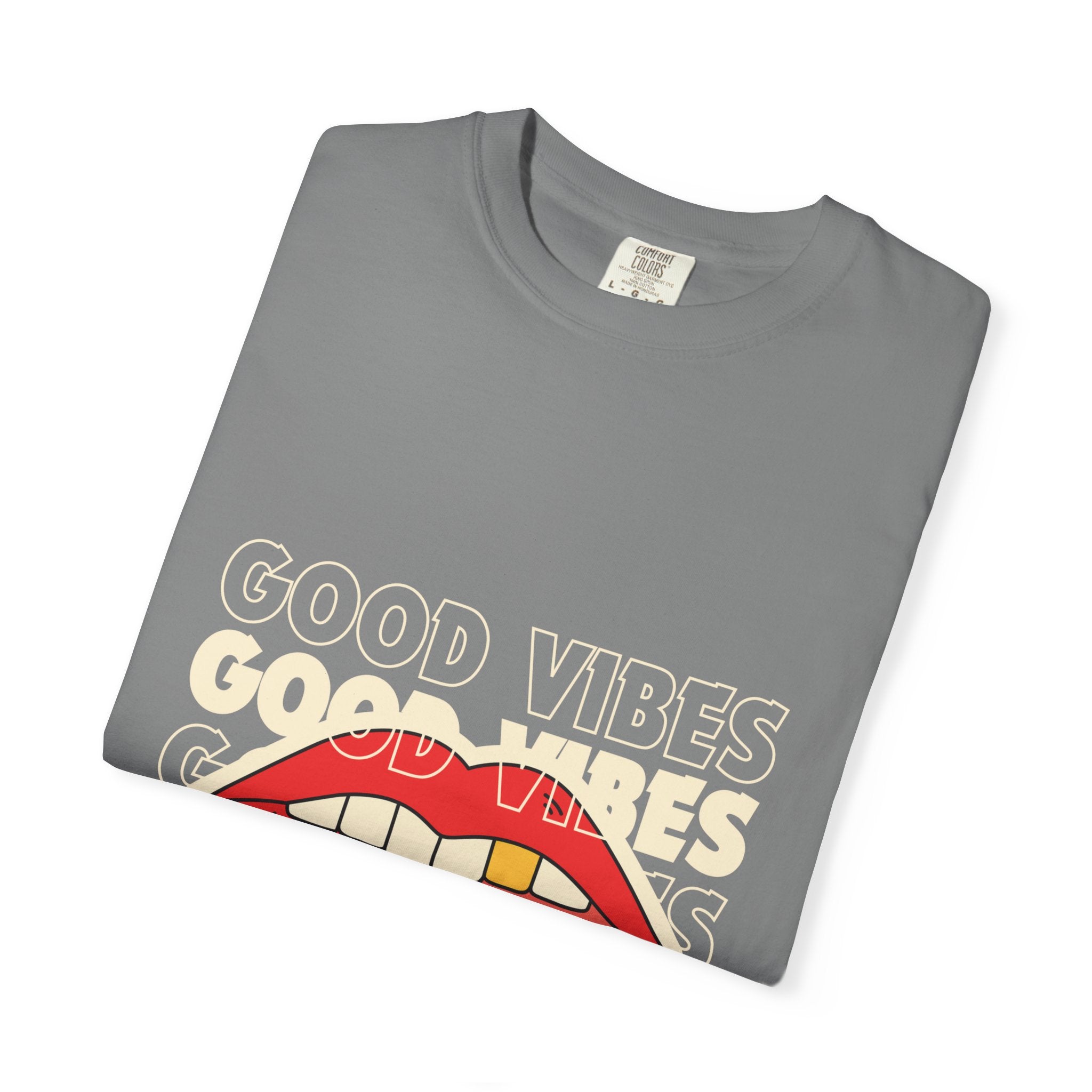Good Vibes Lip Graphic T-Shirt
