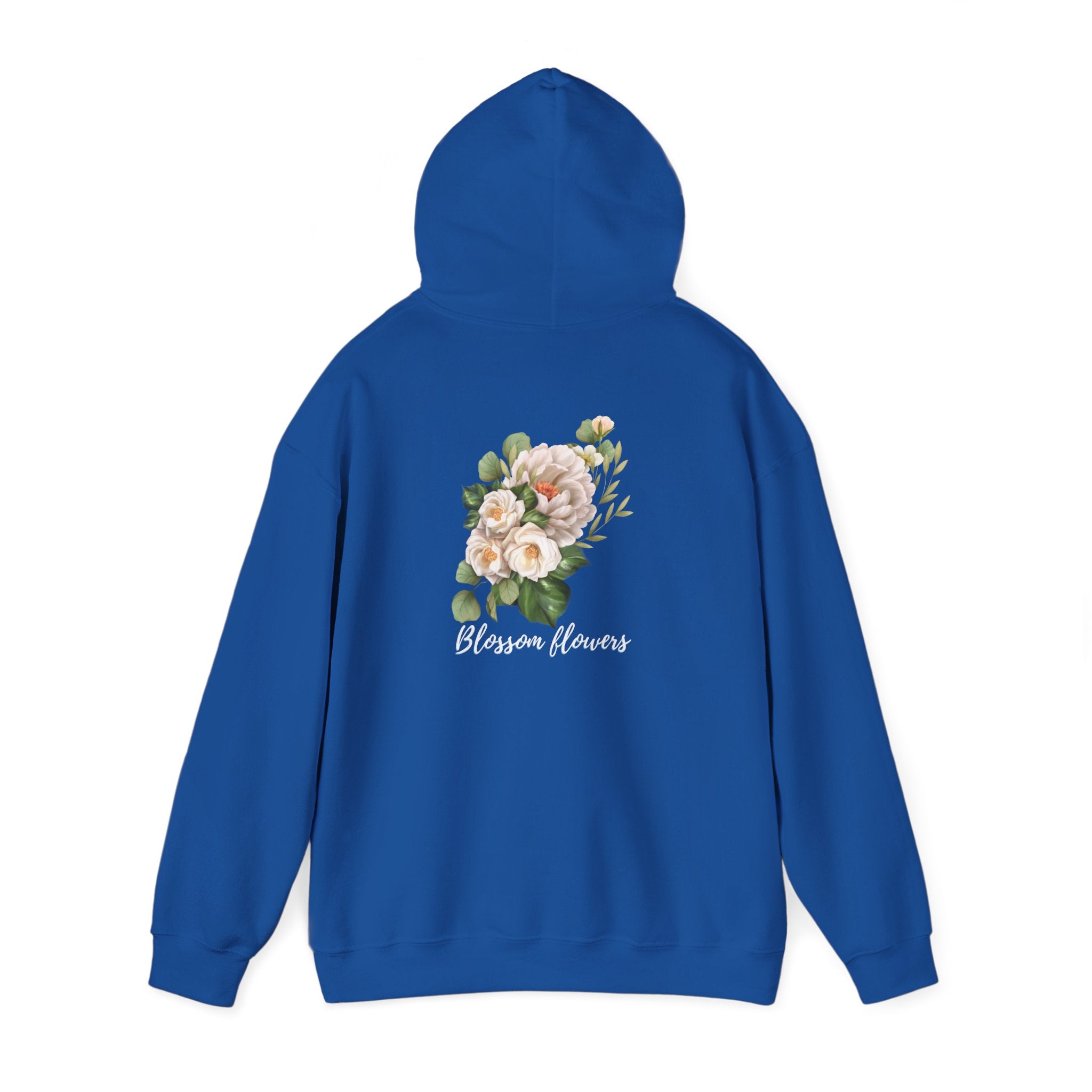 Floral 'Blossom Flowers' Hoodie – Soft Vintage Rose Graphic