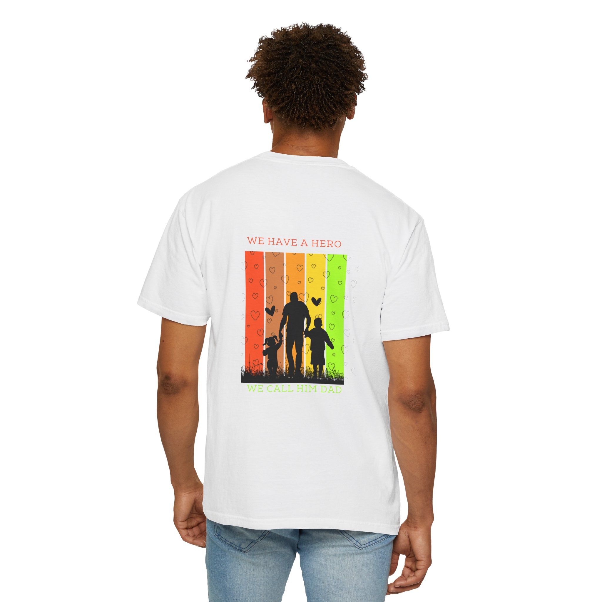 We Have a Hero Family Silhouette T-Shirt