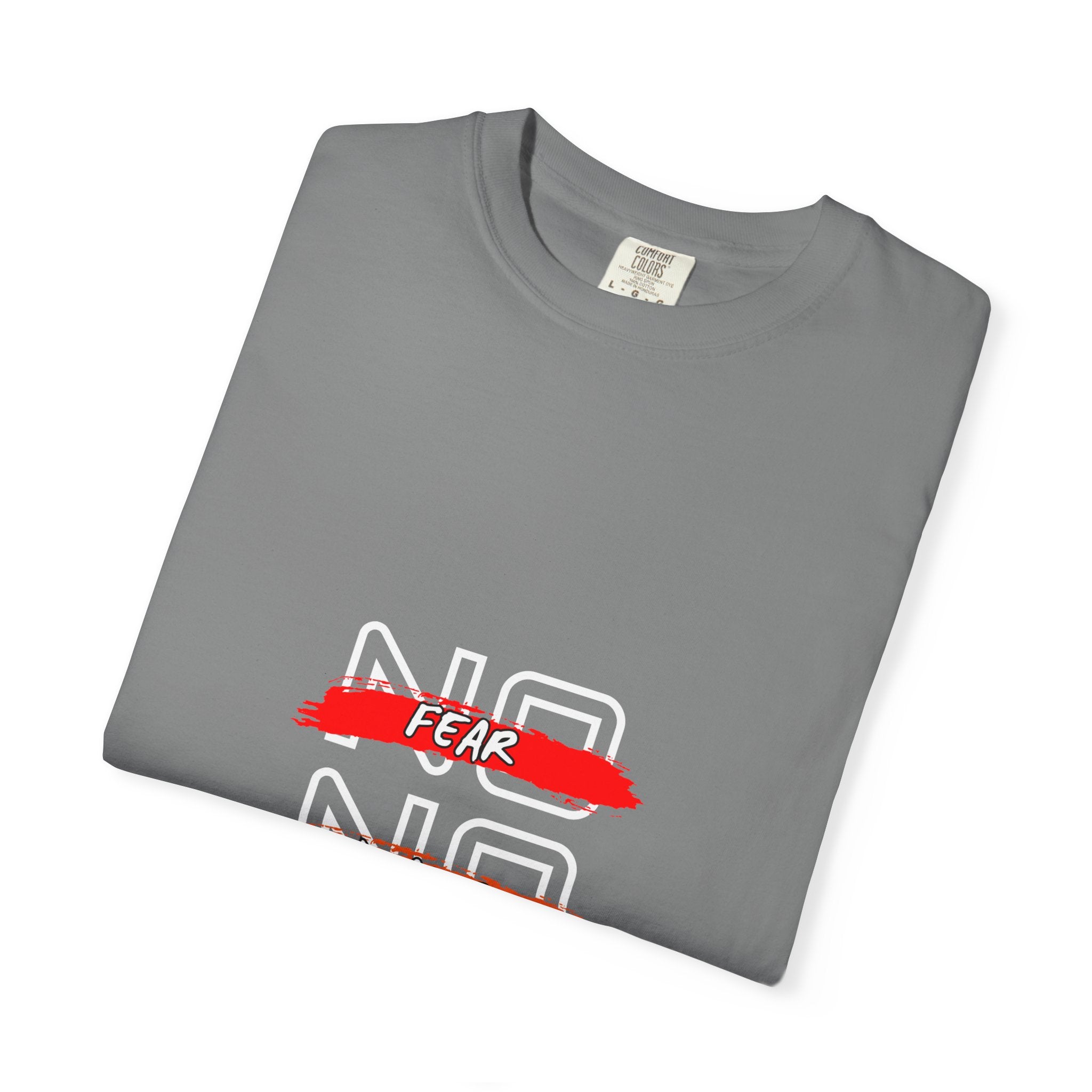 T-Shirt — "No Fear, No Limits, No Excuses" Motivational Graphic Tee