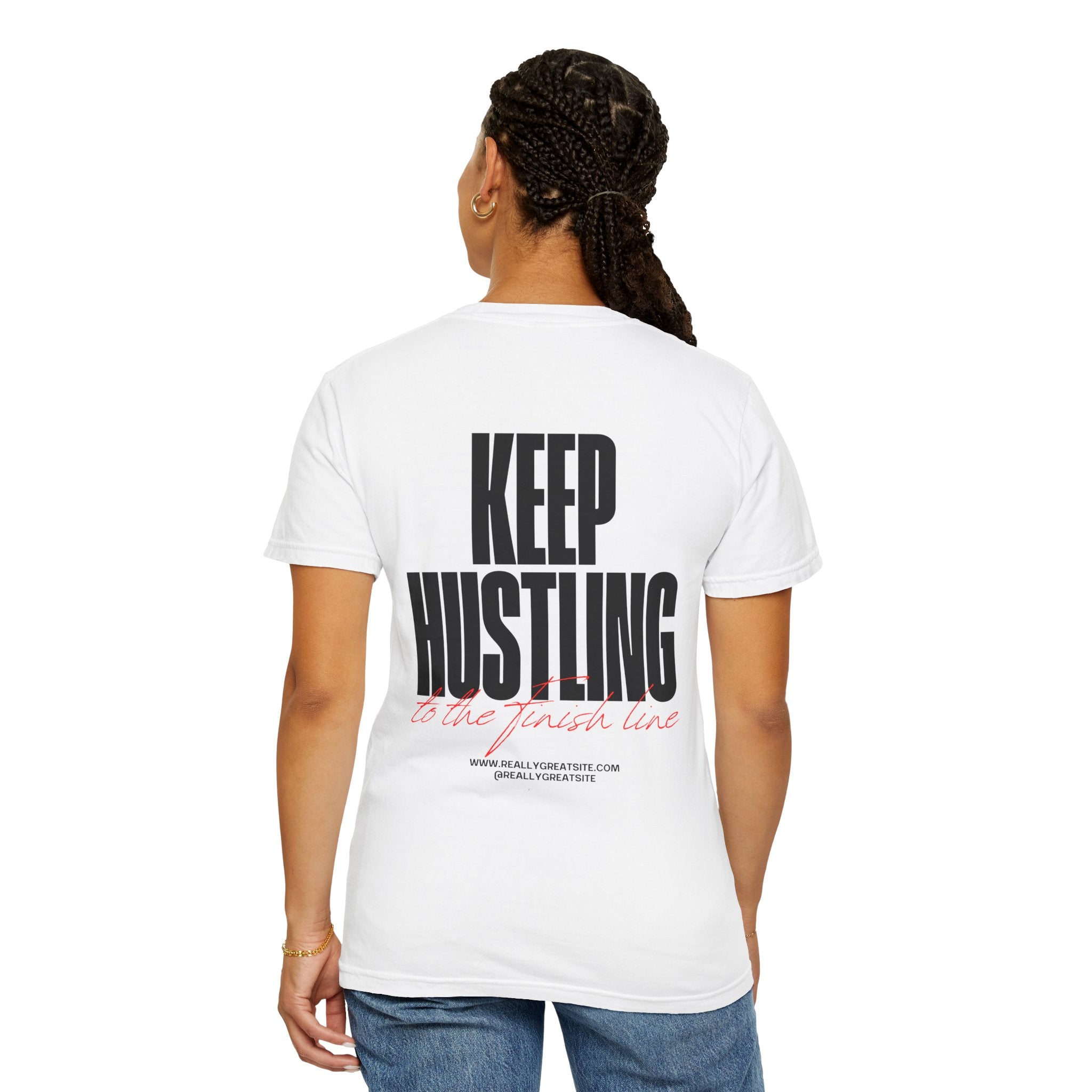 Keep Hustling T-Shirt — Motivational Graphic Tee