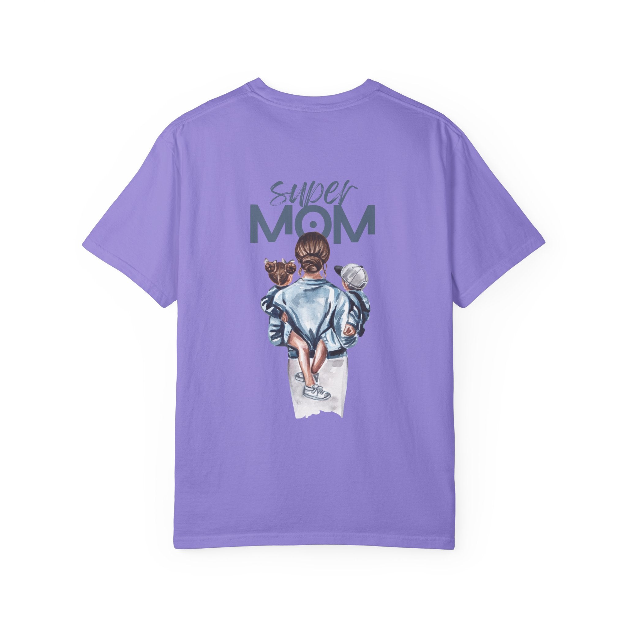 Super Mom T-Shirt — Mom with Kids Graphic Tee | Mother's Day Gift