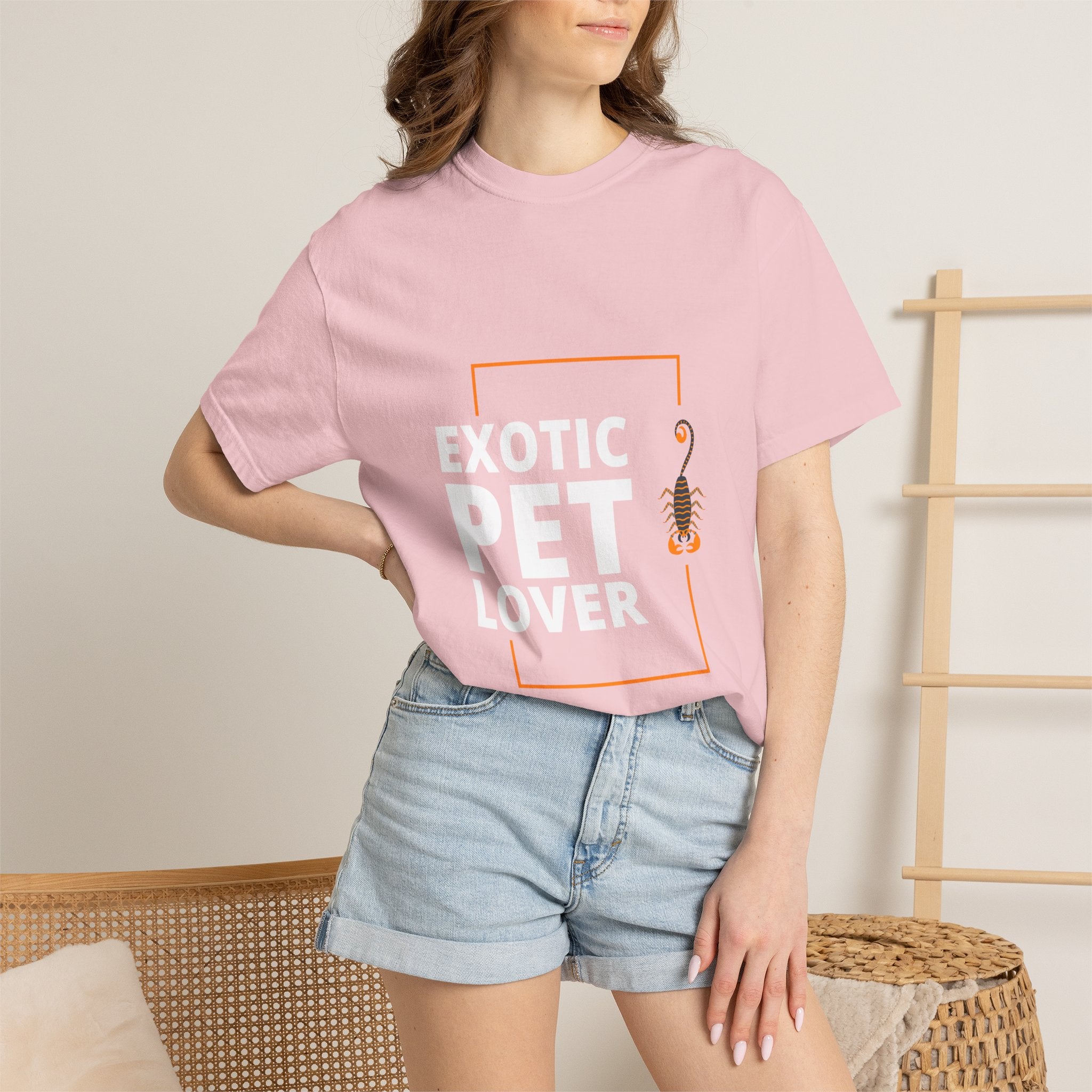 Exotic Pet Lover T-Shirt — Scorpion Graphic Tee for Reptile & Arachnid Enthusiasts