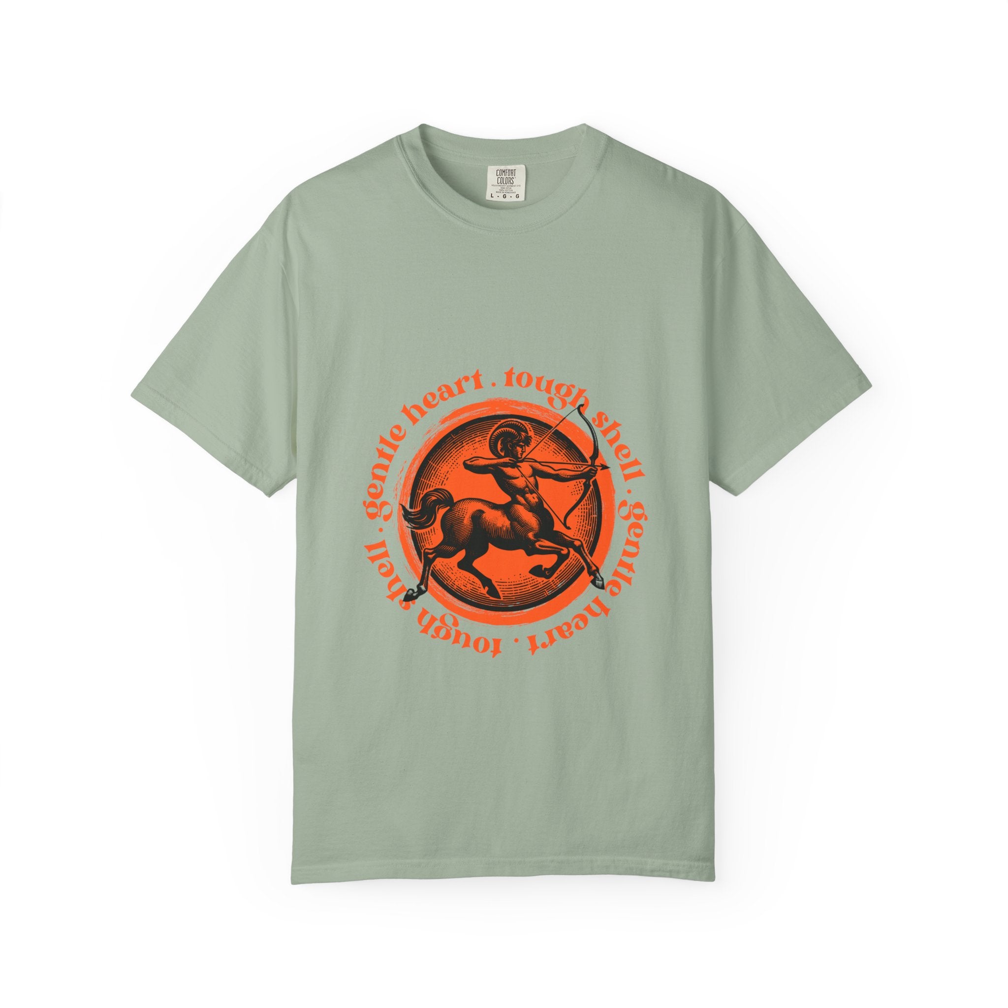 Aries Ram Graphic T-Shirt — "Gentle Heart, Tough Soul" Zodiac Tee