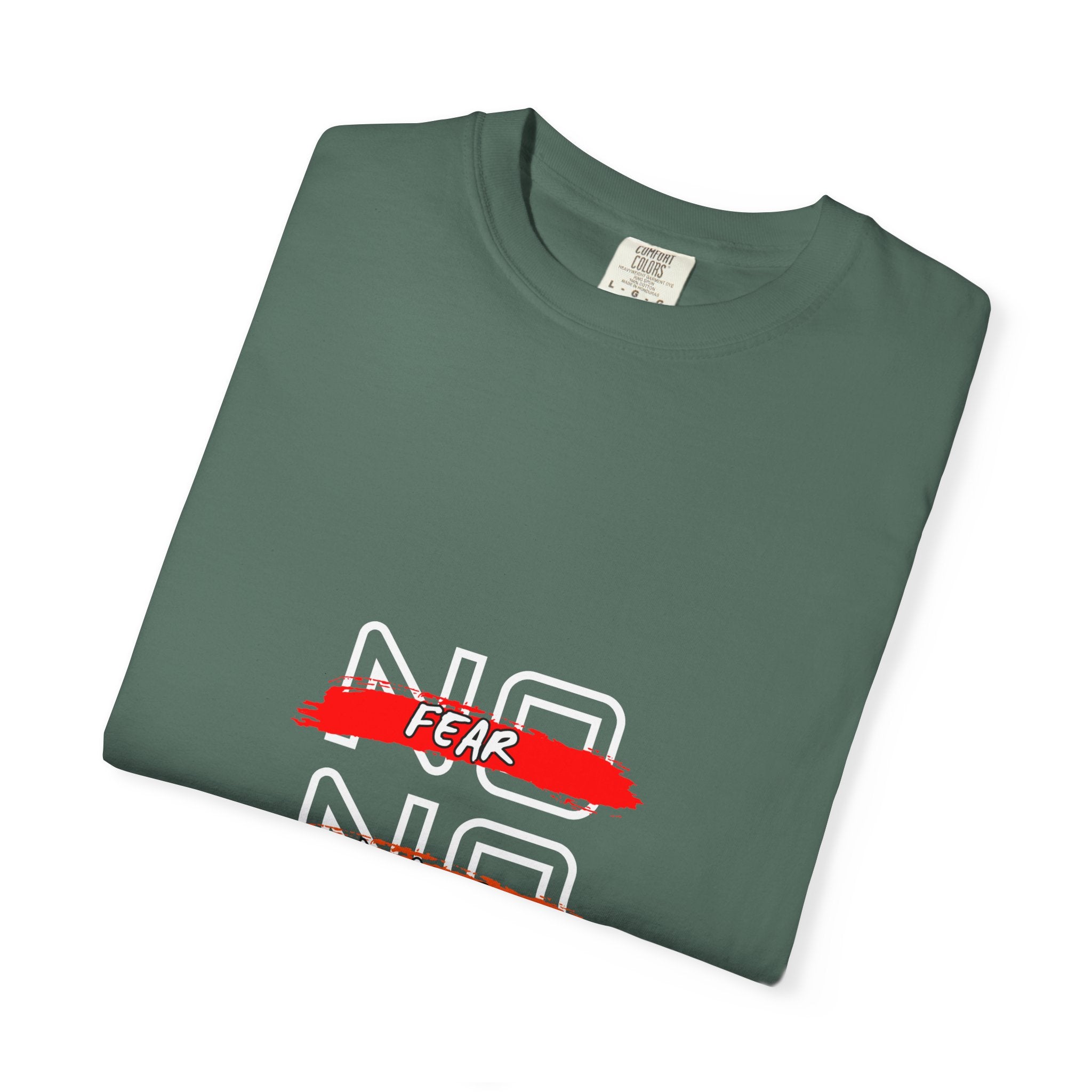 T-Shirt — "No Fear, No Limits, No Excuses" Motivational Graphic Tee