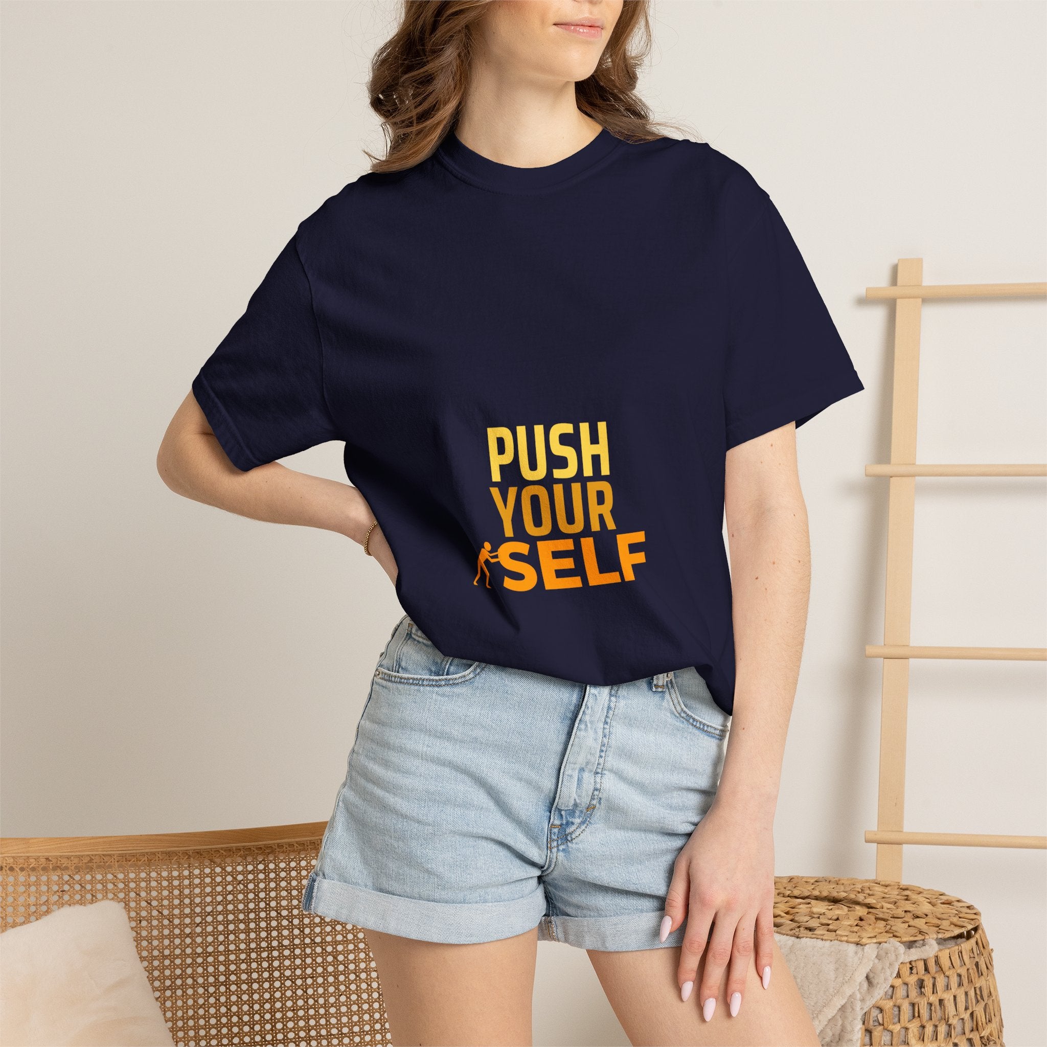 Push Yourself Motivational T-Shirt