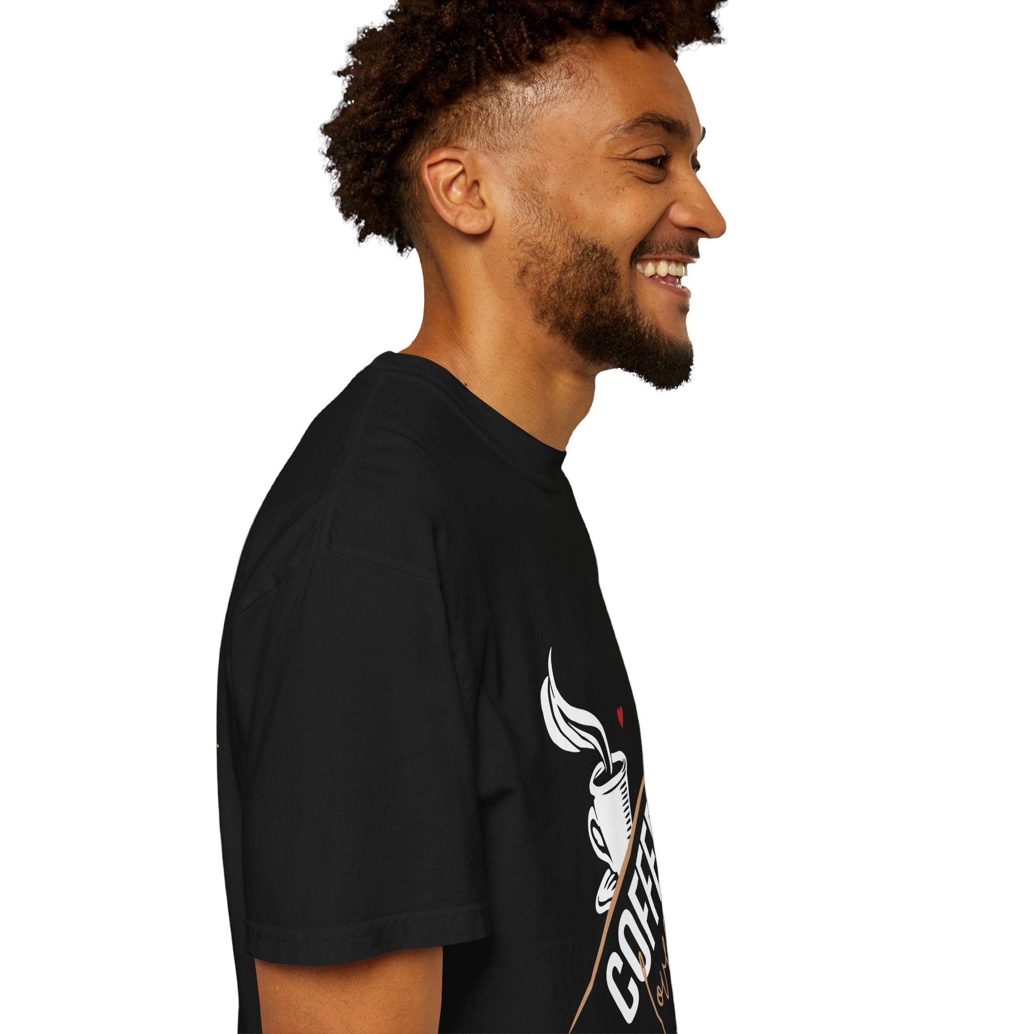 Coffee Lover T‑Shirt — Steaming Cup Graphic Tee