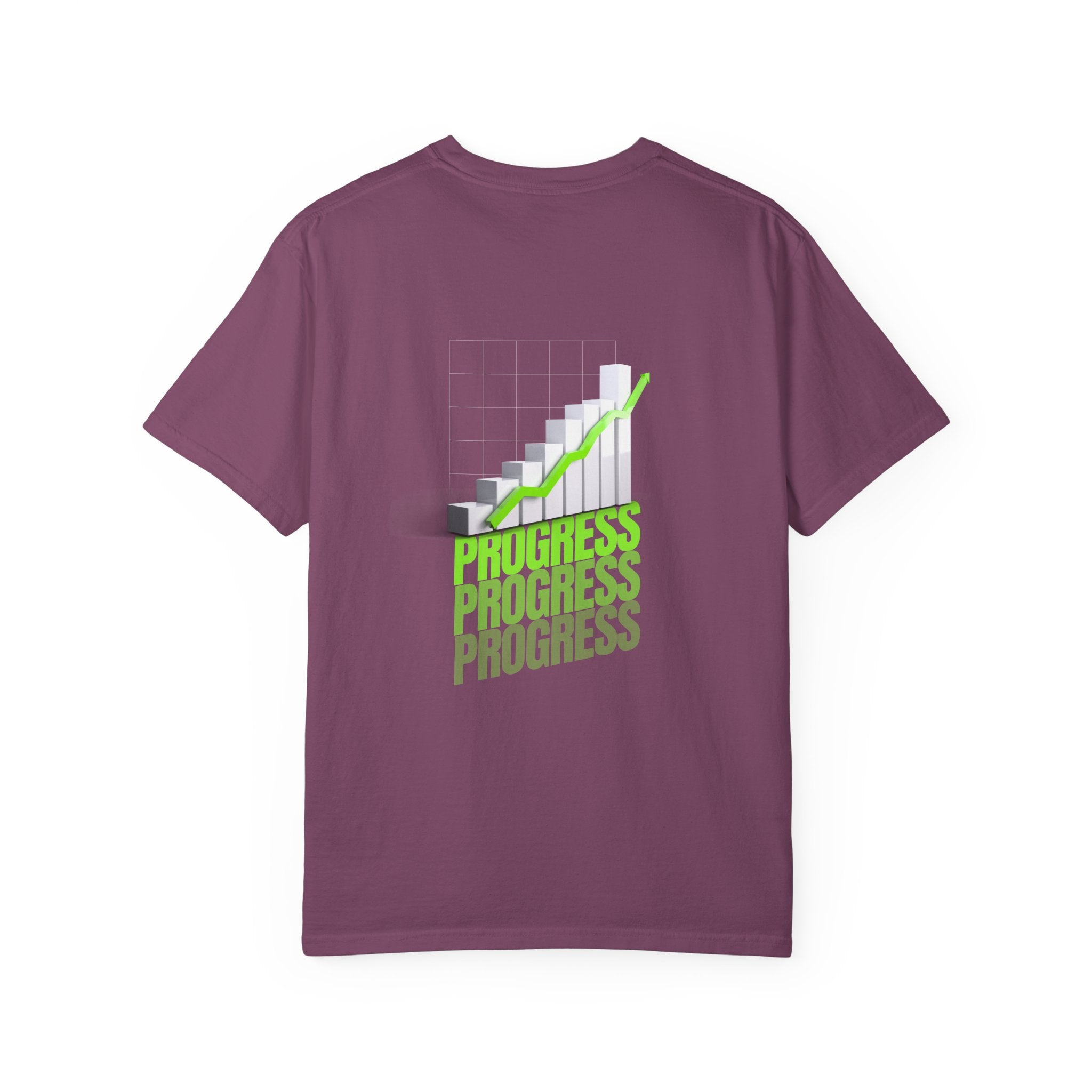 Progress Bar T-Shirt — Motivational 'PROGRESS' Graphic Tee