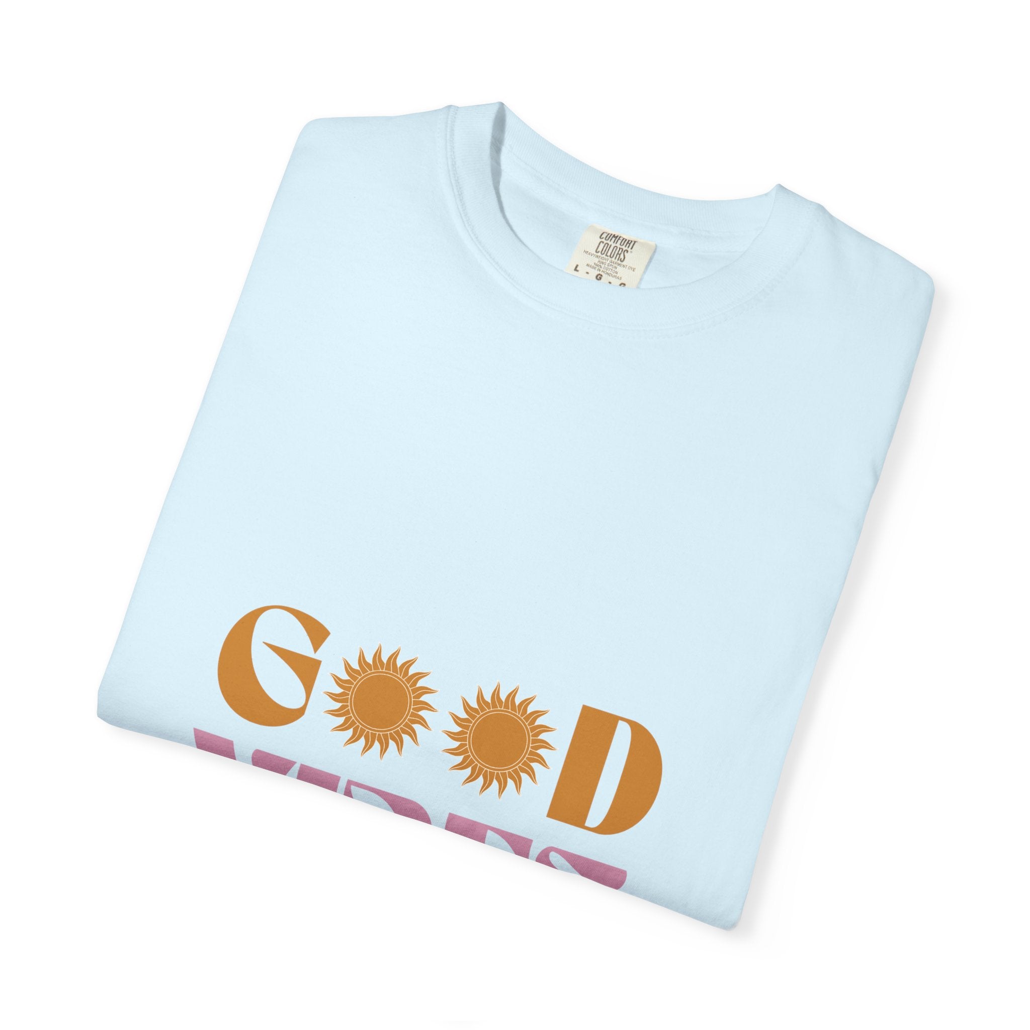 Good Vibes T-Shirt — Retro Sun Graphic Tee