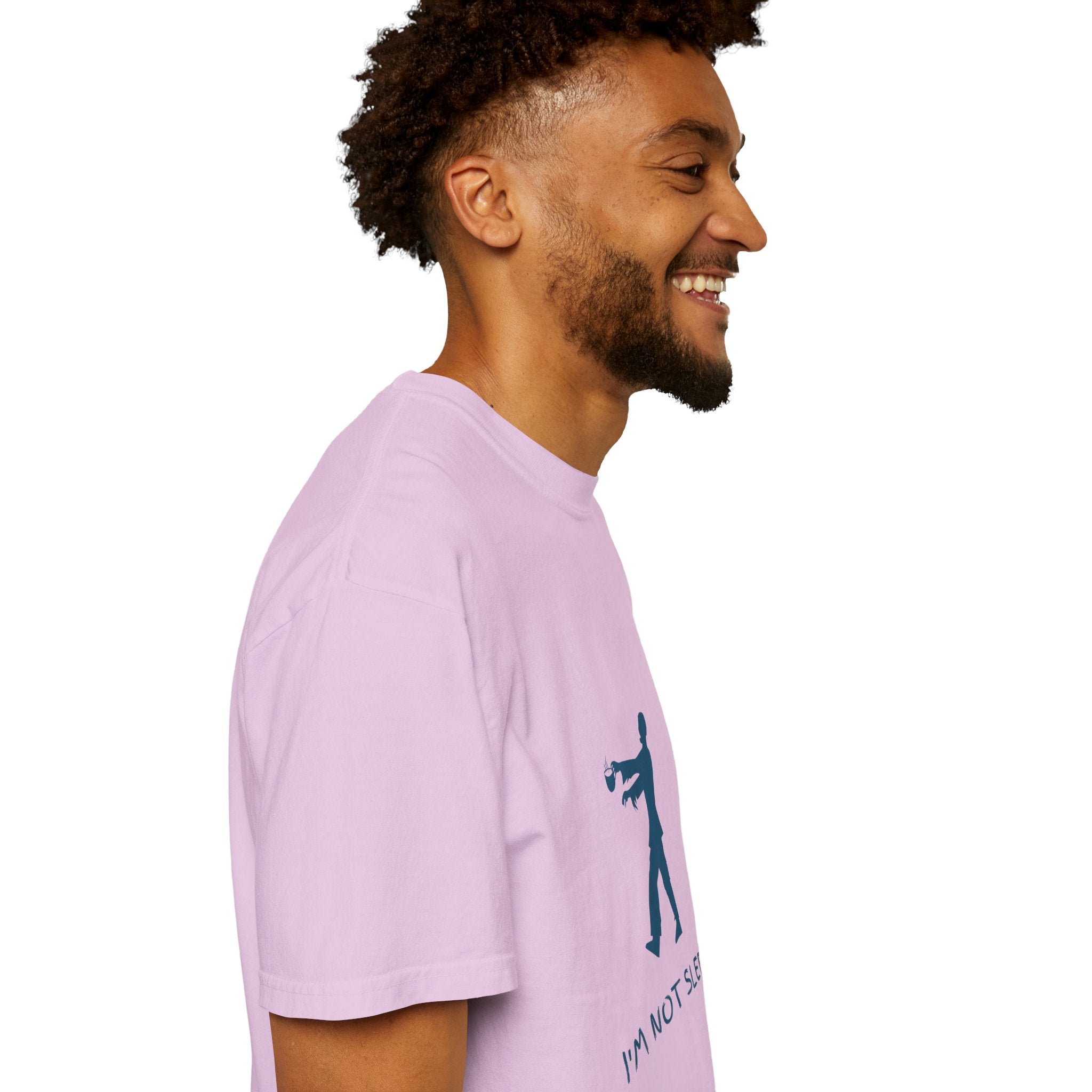 Zombie Silhouette T-Shirt — "I’m Not Sleepy" Funny Halloween Tee