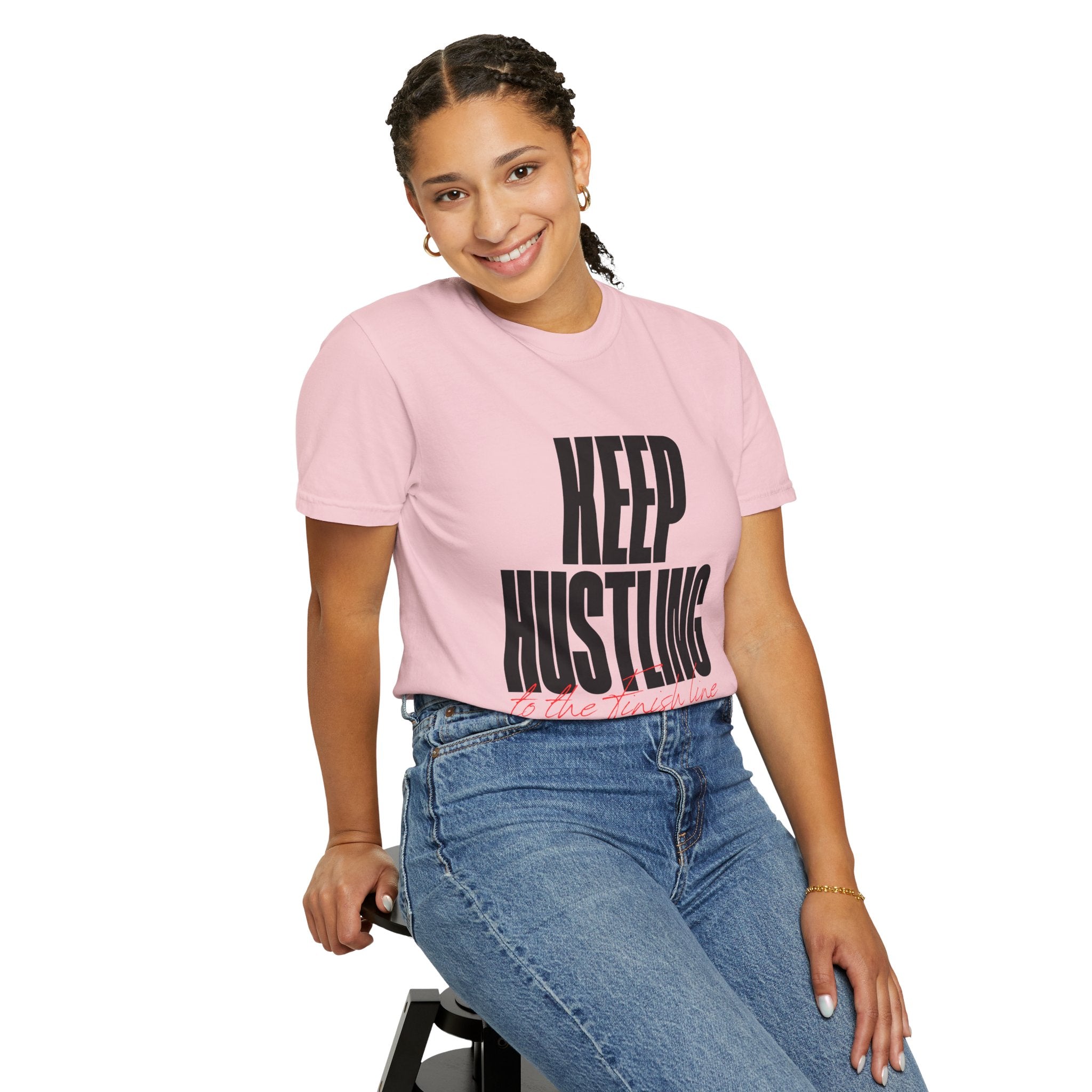 Keep Hustling T-Shirt — Motivational Graphic Tee