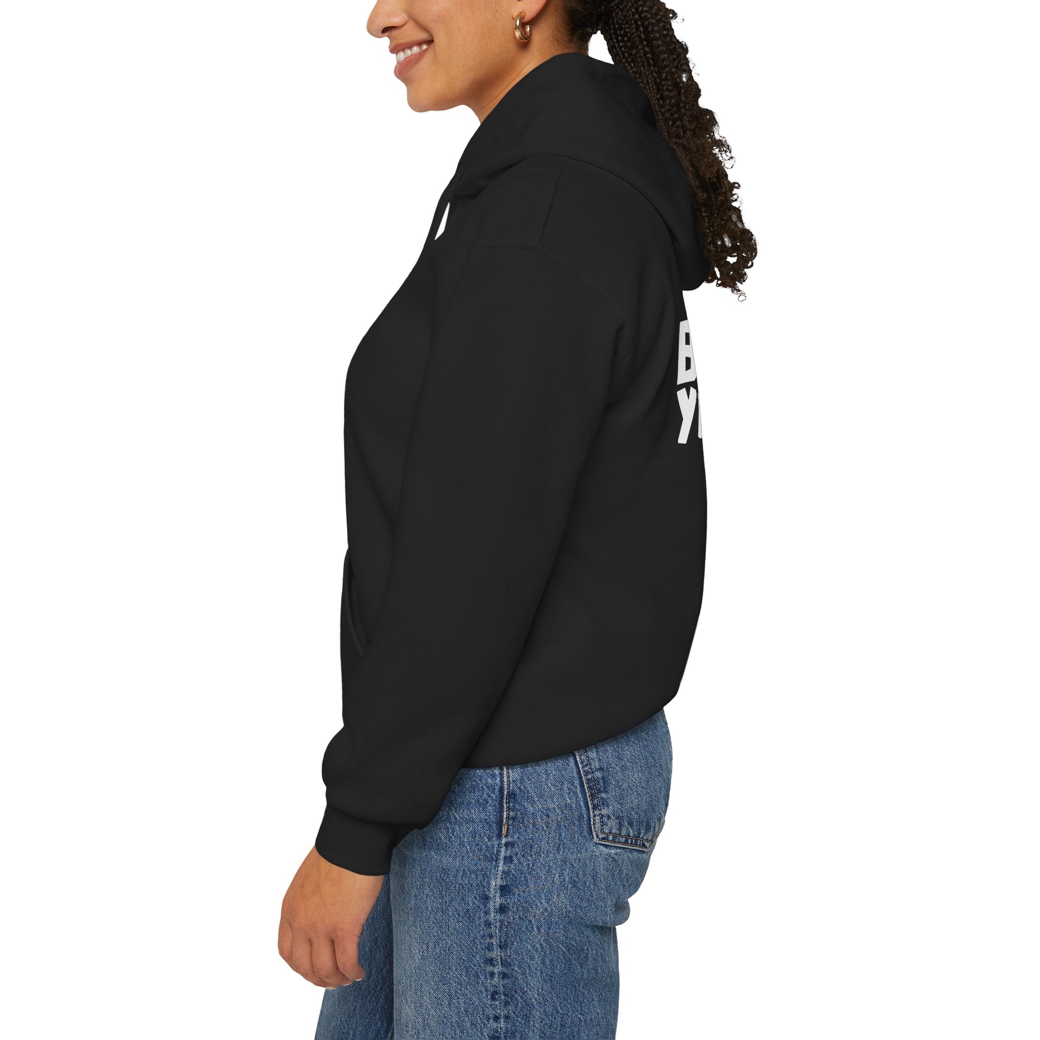 Believe You Can Hoodie — Motivational Black Pullover for Confidence & Everyday Wear