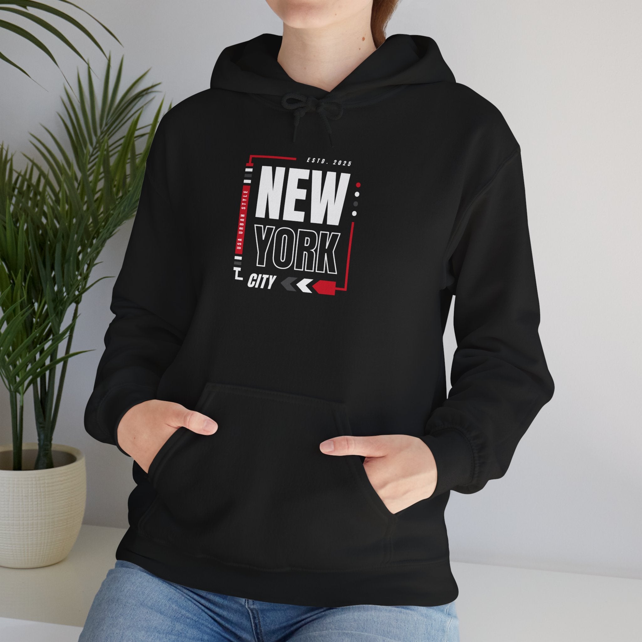 New York City Graphic Hoodie — Urban Streetwear Pullover