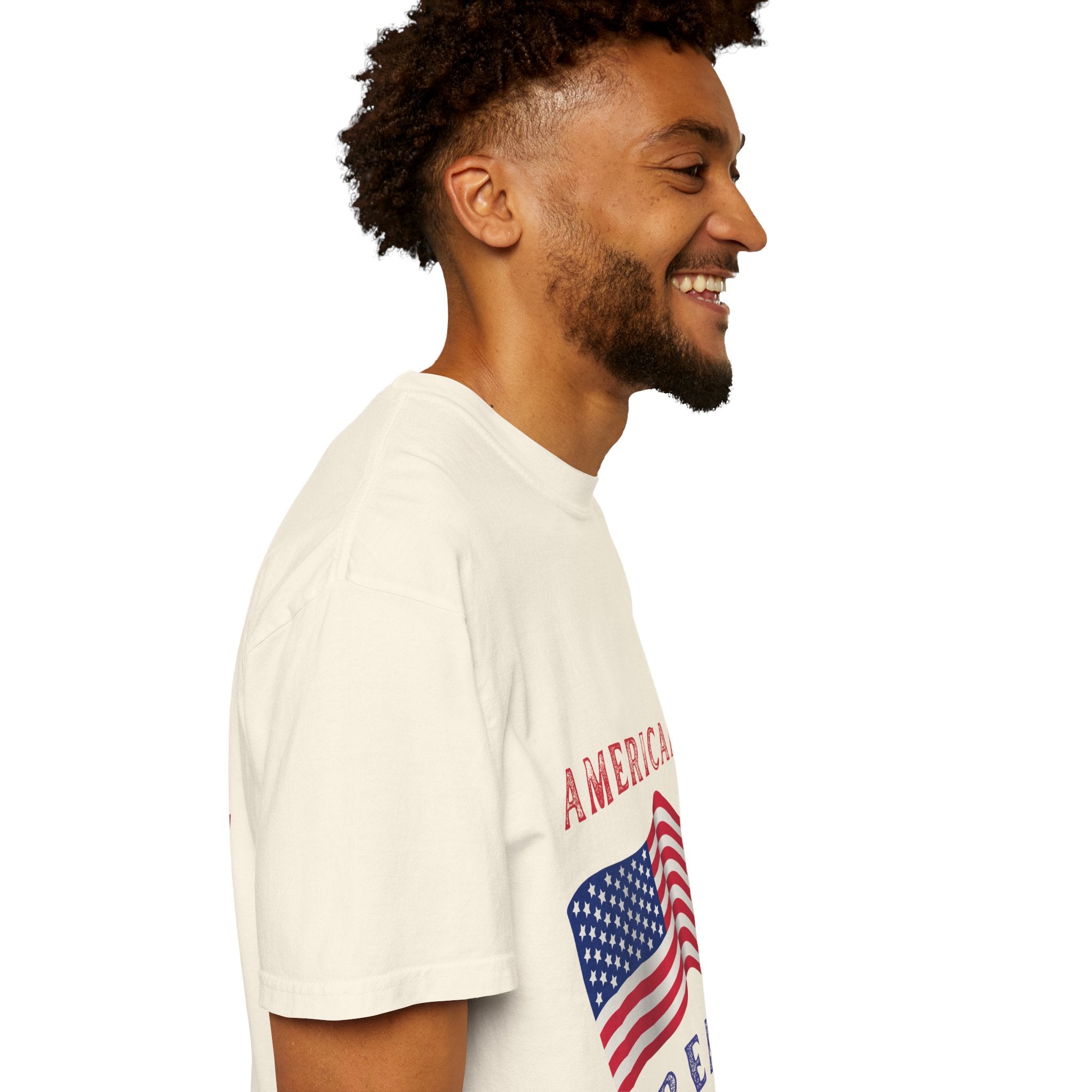 American Dream T-Shirt — Vintage Flag Graphic Tee for 4th of July & Patriotic Celebrations