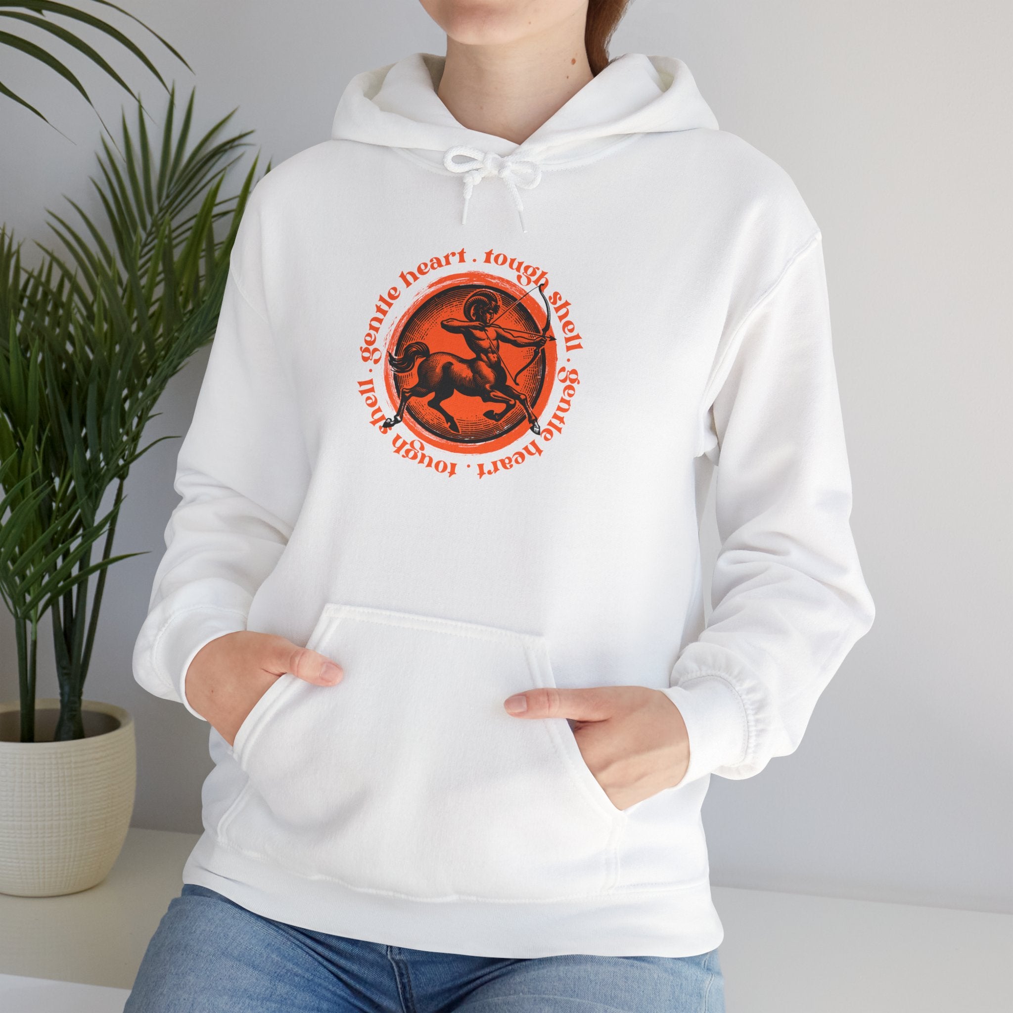 Horse Rider Graphic Hoodie — Vintage Equestrian Circle Design