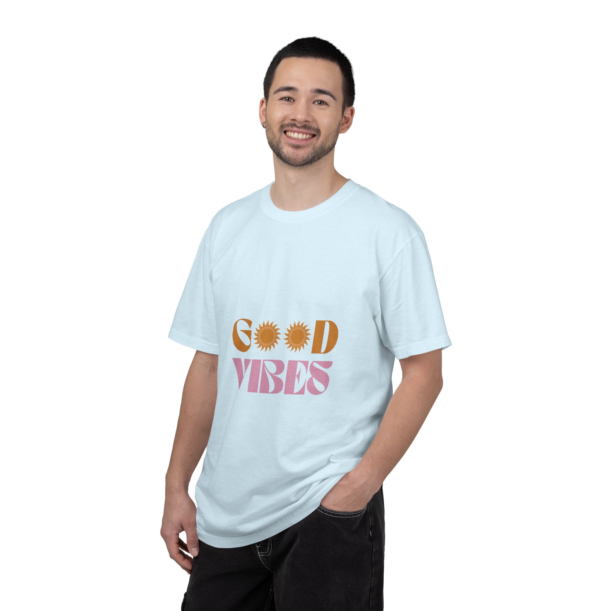 Good Vibes T-Shirt — Retro Sun Graphic Tee