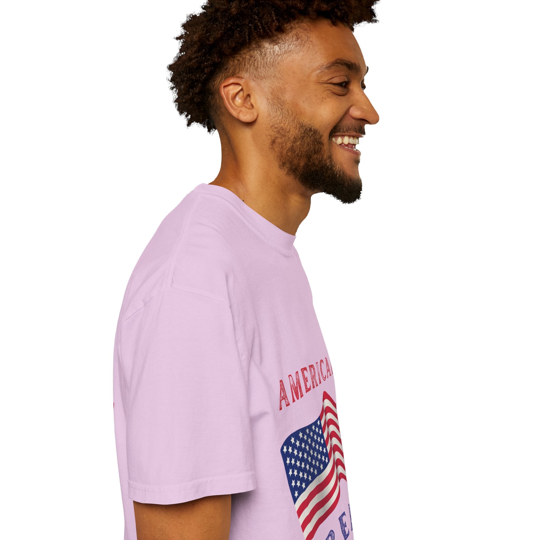 American Dream T-Shirt — Vintage Flag Graphic Tee for 4th of July & Patriotic Celebrations