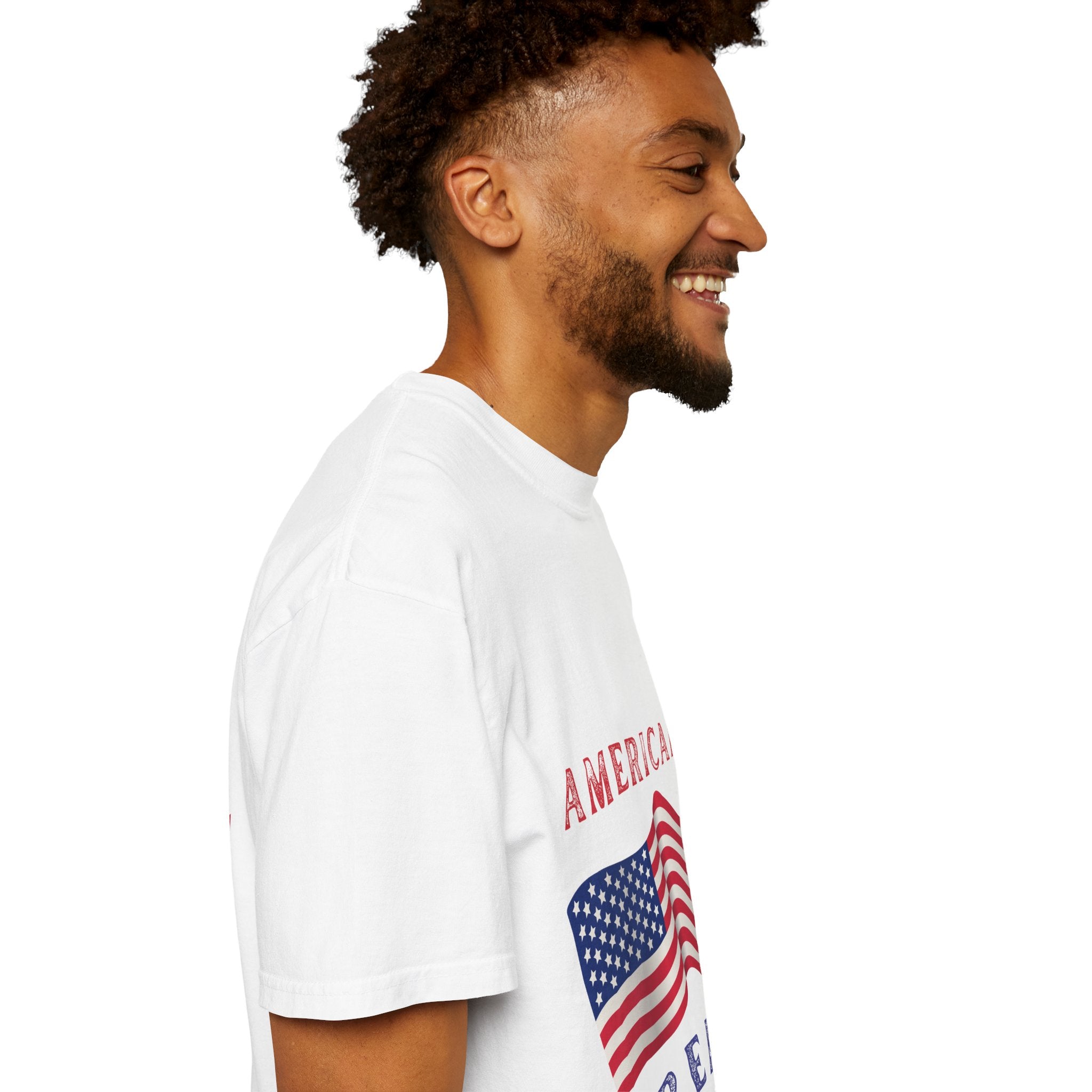 American Dream T-Shirt — Vintage Flag Graphic Tee for 4th of July & Patriotic Celebrations