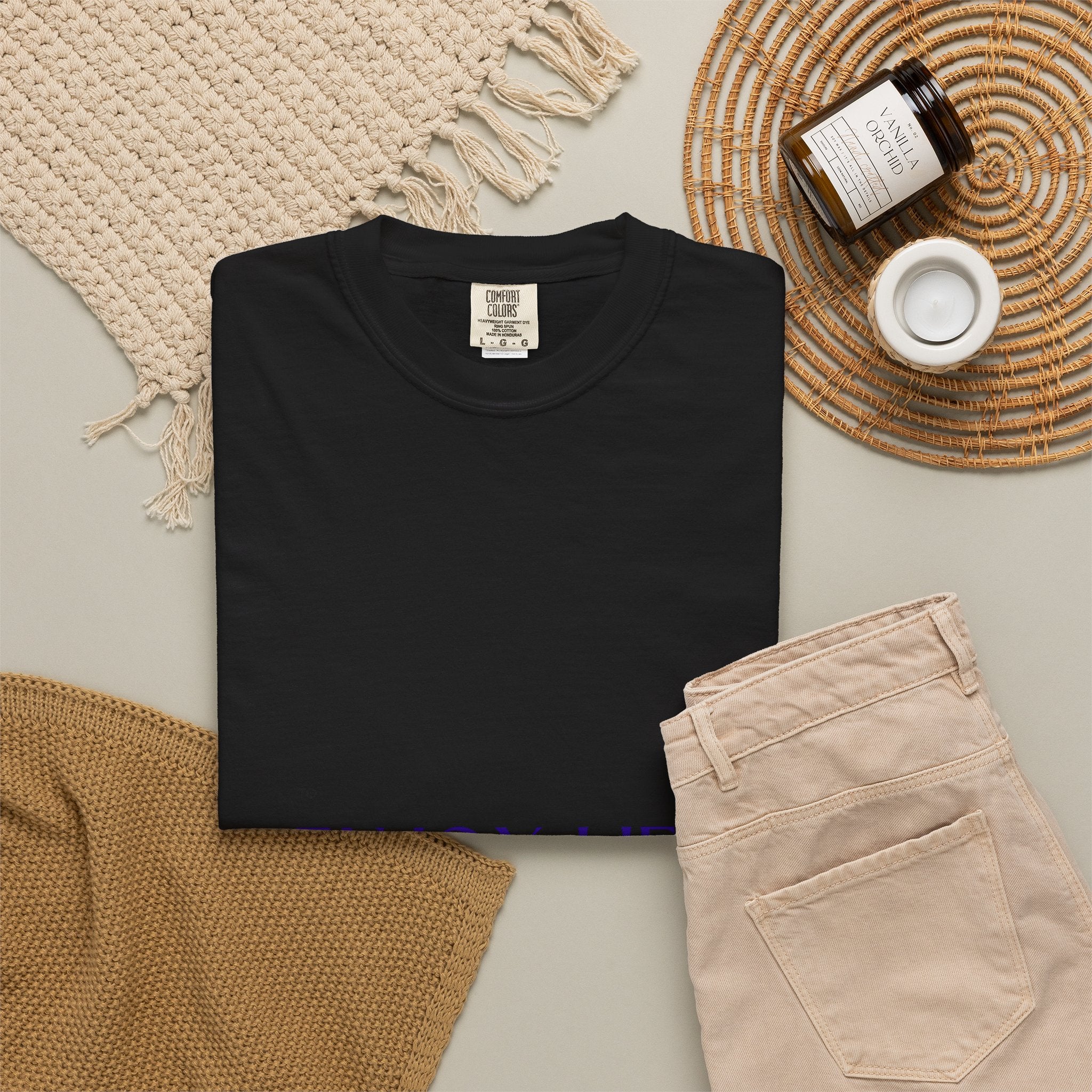 Enjoy Life T-Shirt — Minimal Motivational Graphic Tee