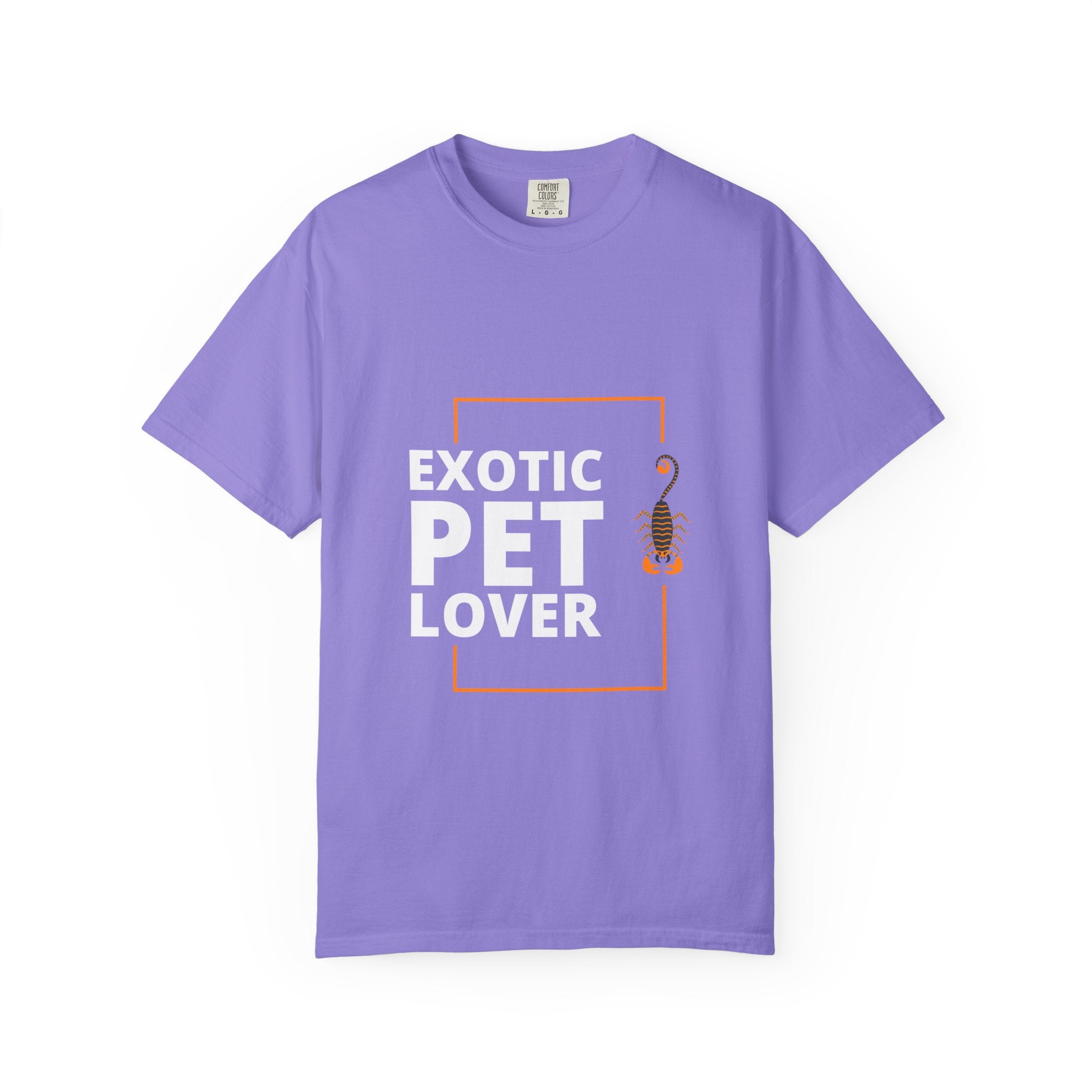 Exotic Pet Lover T-Shirt — Scorpion Graphic Tee for Reptile & Arachnid Enthusiasts