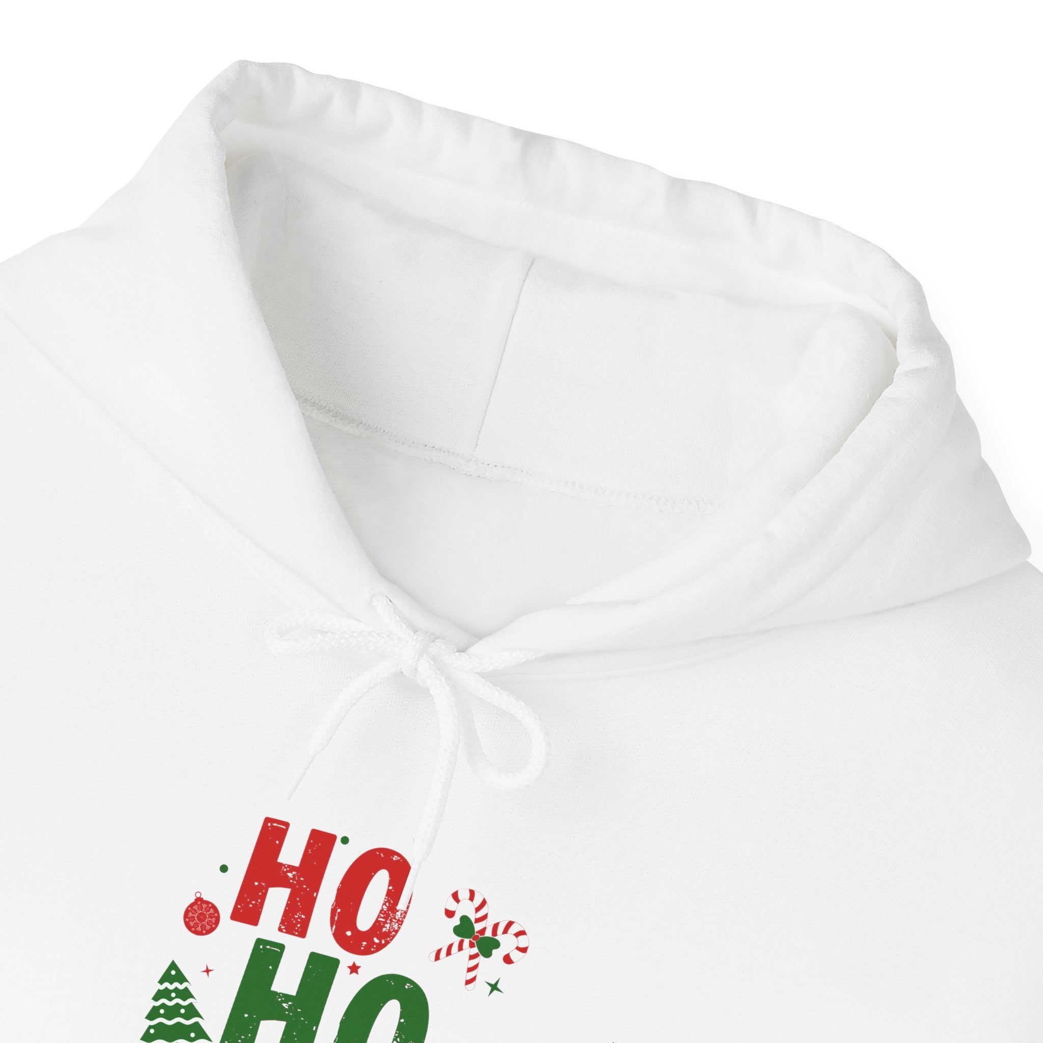 Christmas 'Ho Ho Ho' Hoodie - Festive Holiday Sweatshirt