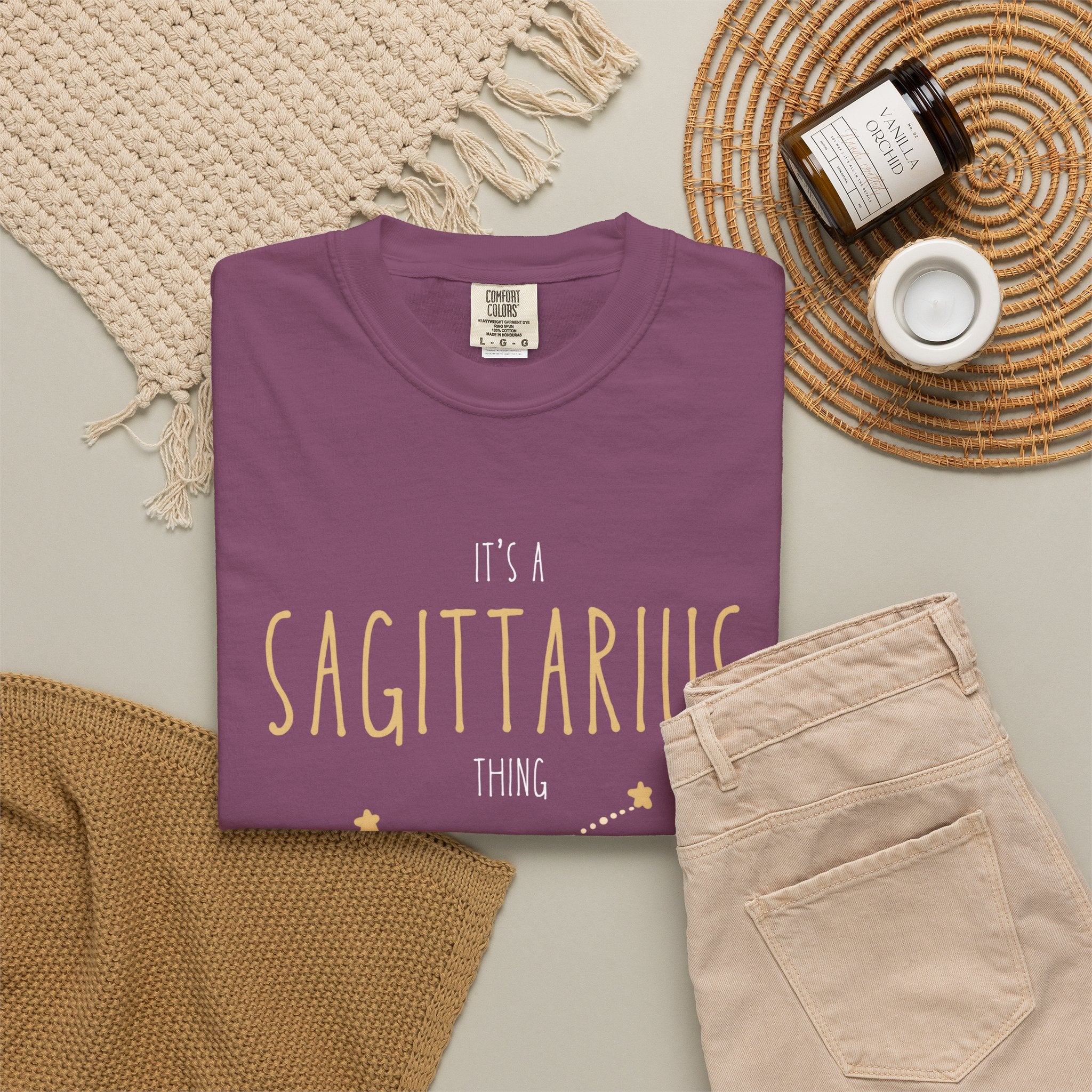 Sagittarius Constellation T-Shirt — "It's a Sagittarius Thing" Zodiac Tee