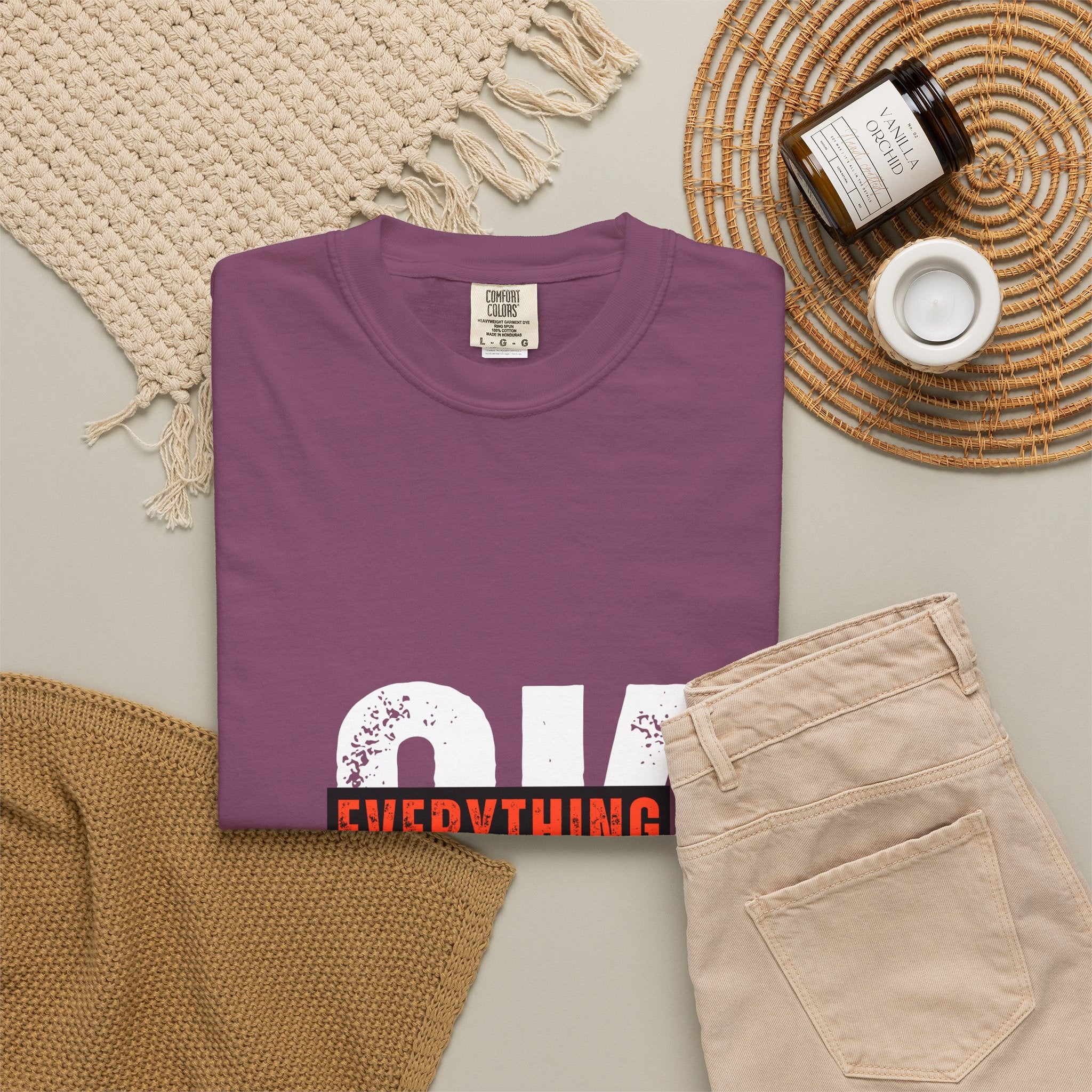 OK Everything Will Be OK T-Shirt — Reassuring Graphic Tee