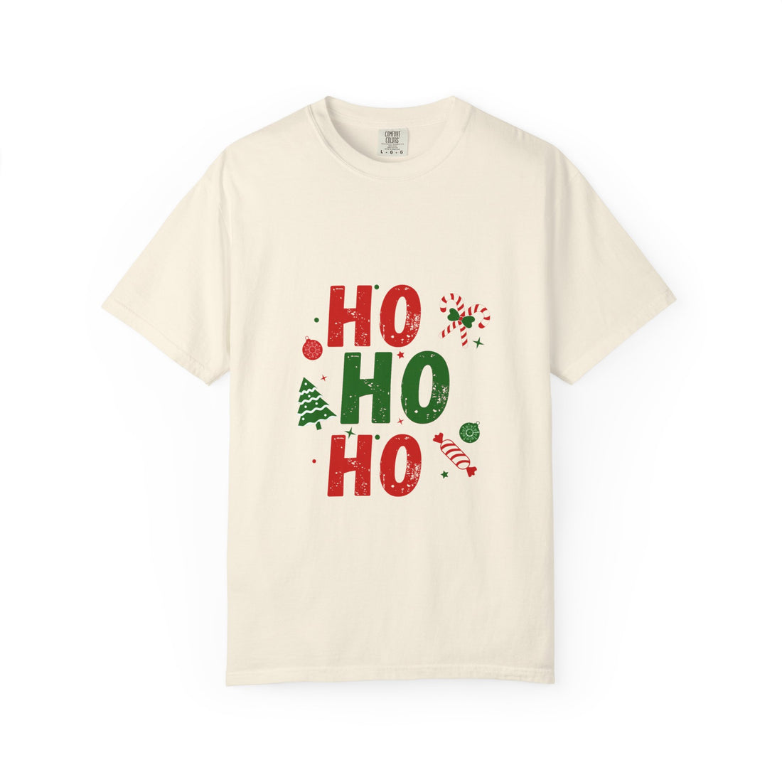Ho Ho Ho Christmas T‑Shirt — Festive Holiday Graphic Tee