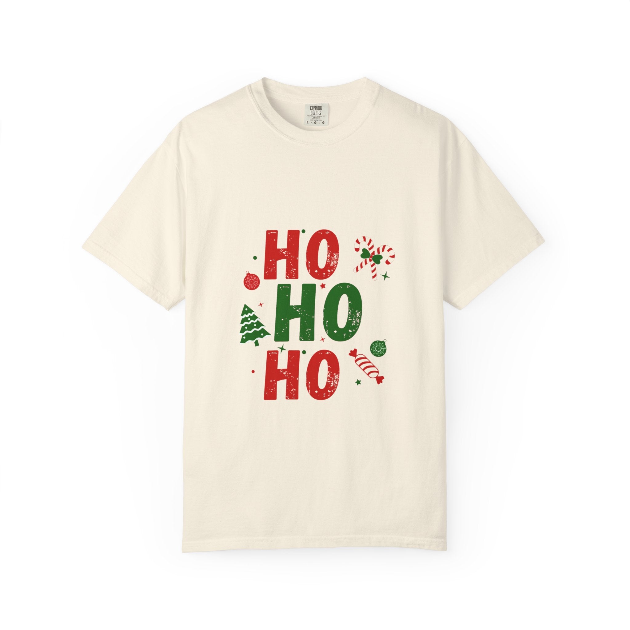 Ho Ho Ho Christmas T‑Shirt — Festive Holiday Graphic Tee