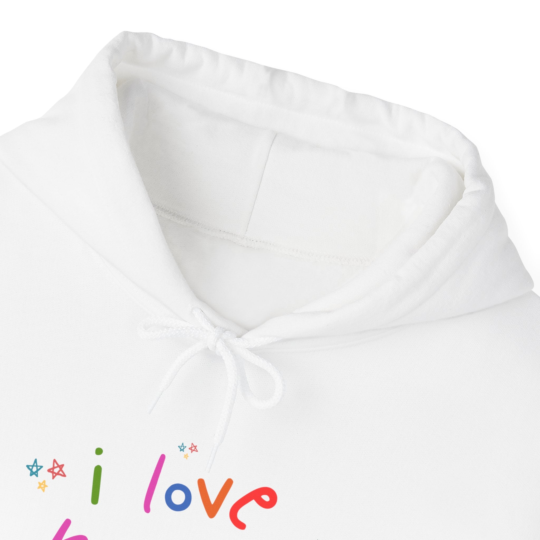I Love Myself Hoodie — Rainbow Self-Love Graphic Sweatshirt
