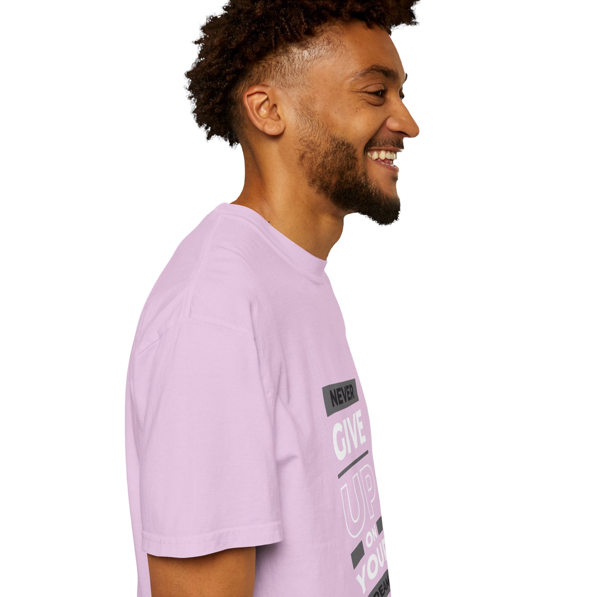 Never Give Up On Your Dreams T-Shirt — Motivational Graphic Tee