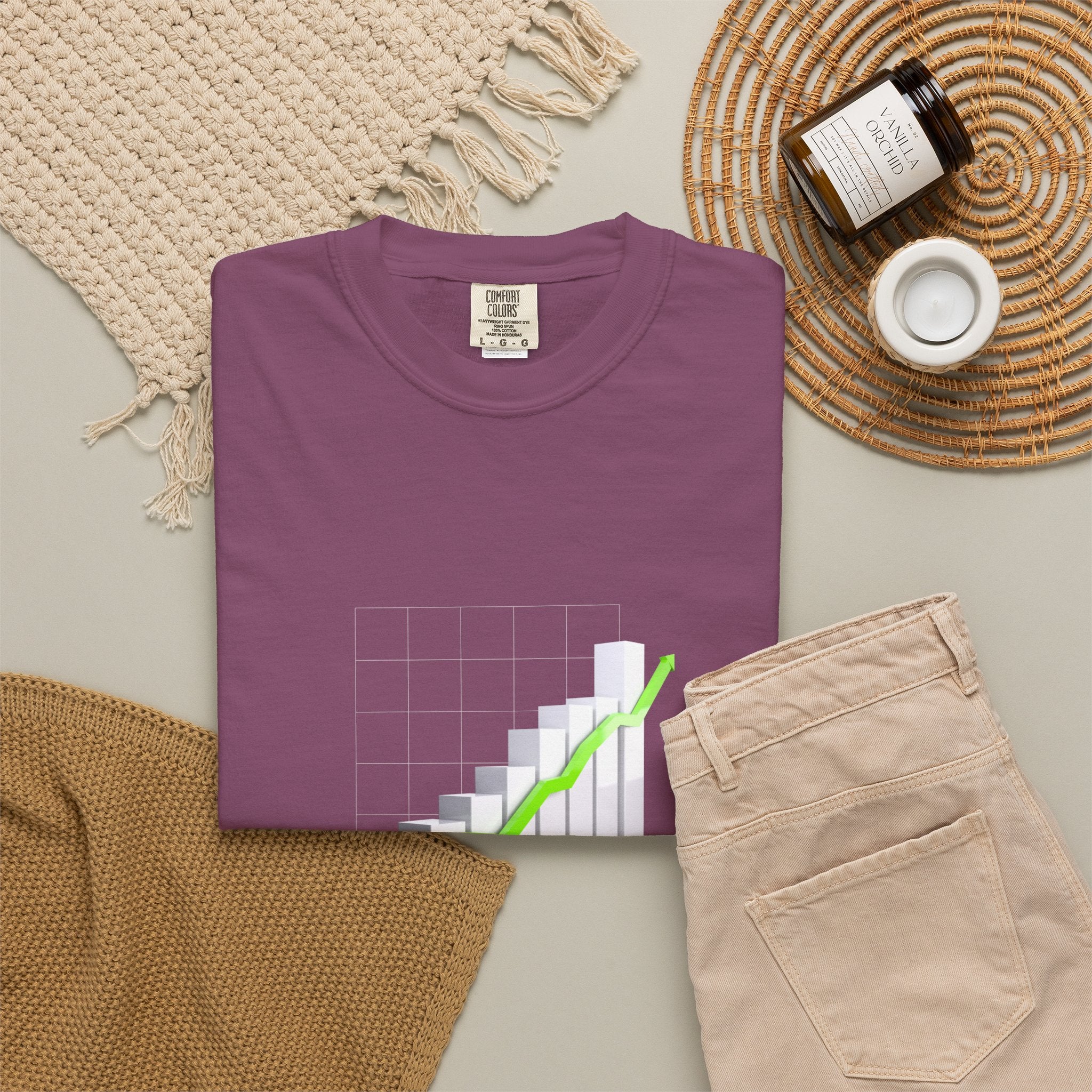 Progress Bar T-Shirt — Motivational 'PROGRESS' Graphic Tee