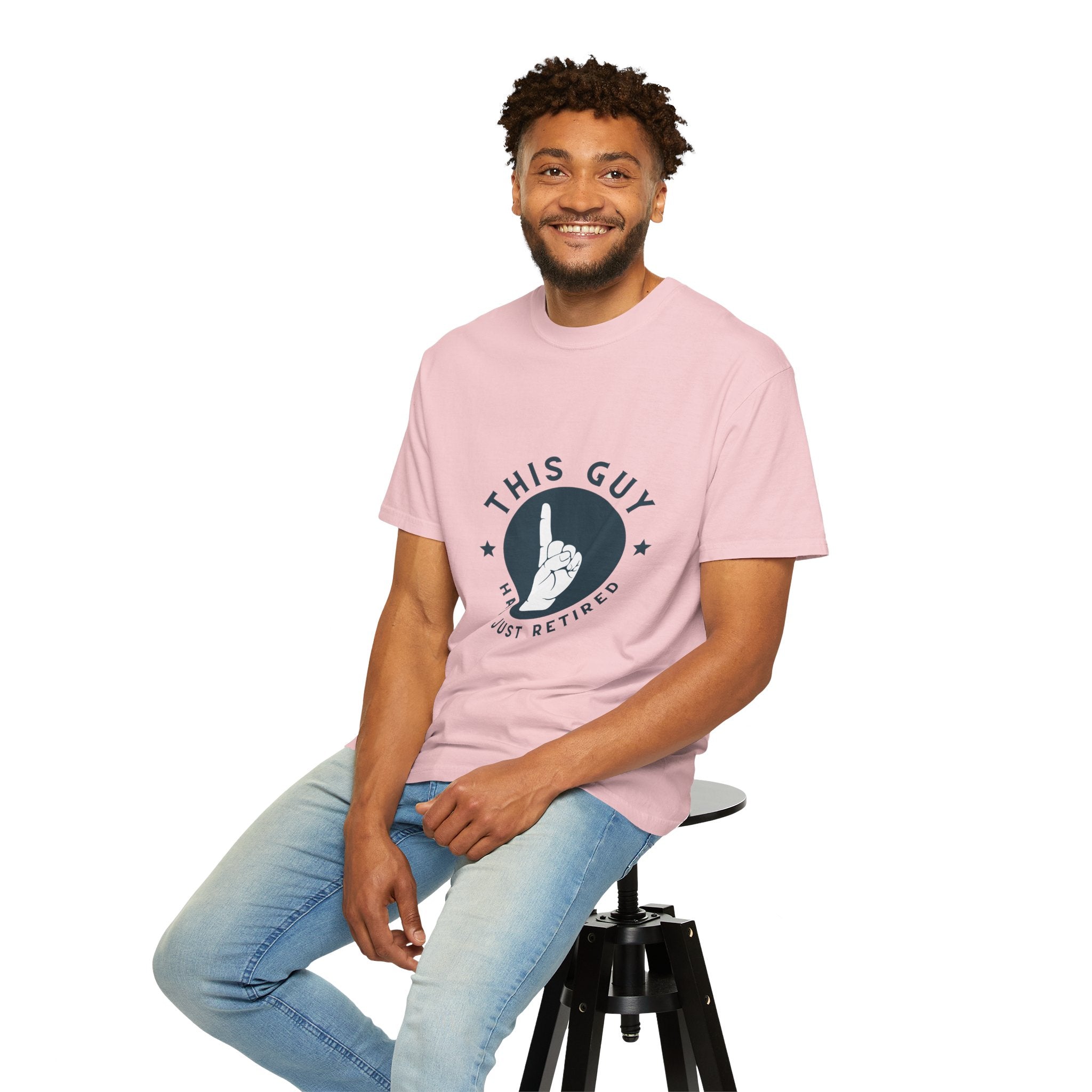 Retired Guy T-Shirt — "This Guy Has Just Retired" Retirement Gift Tee