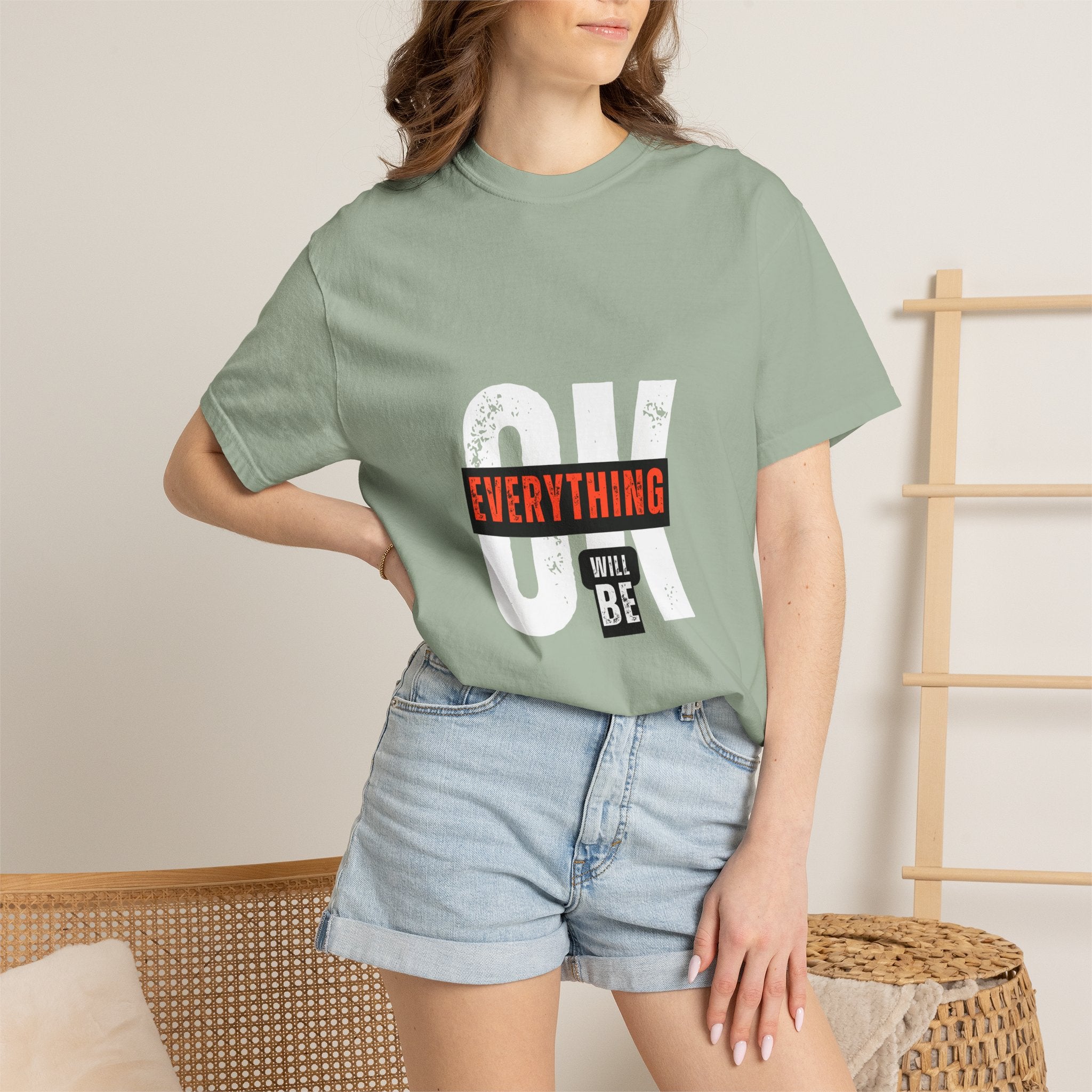 OK Everything Will Be OK T-Shirt — Reassuring Graphic Tee