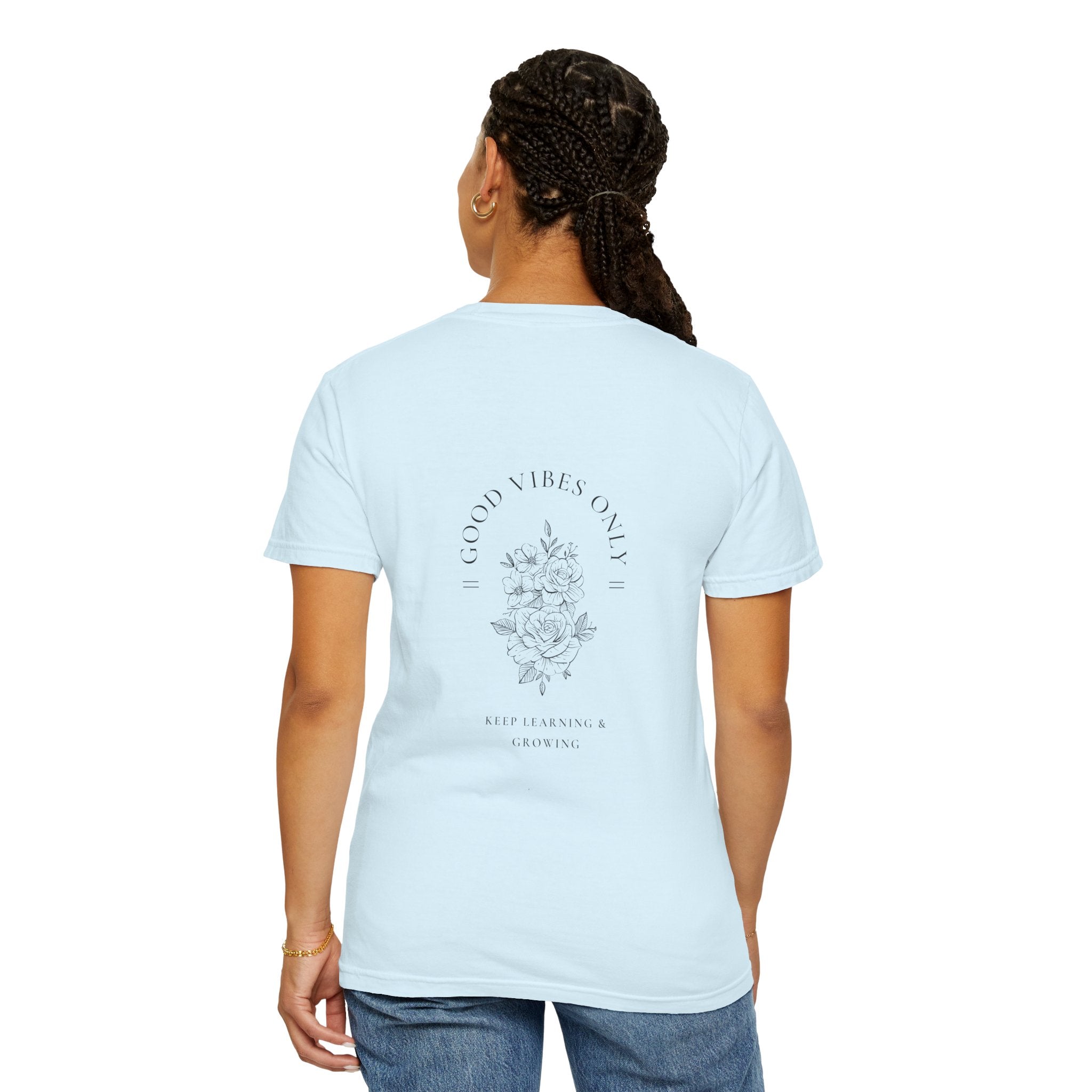 Good Vibes Only Floral T-Shirt