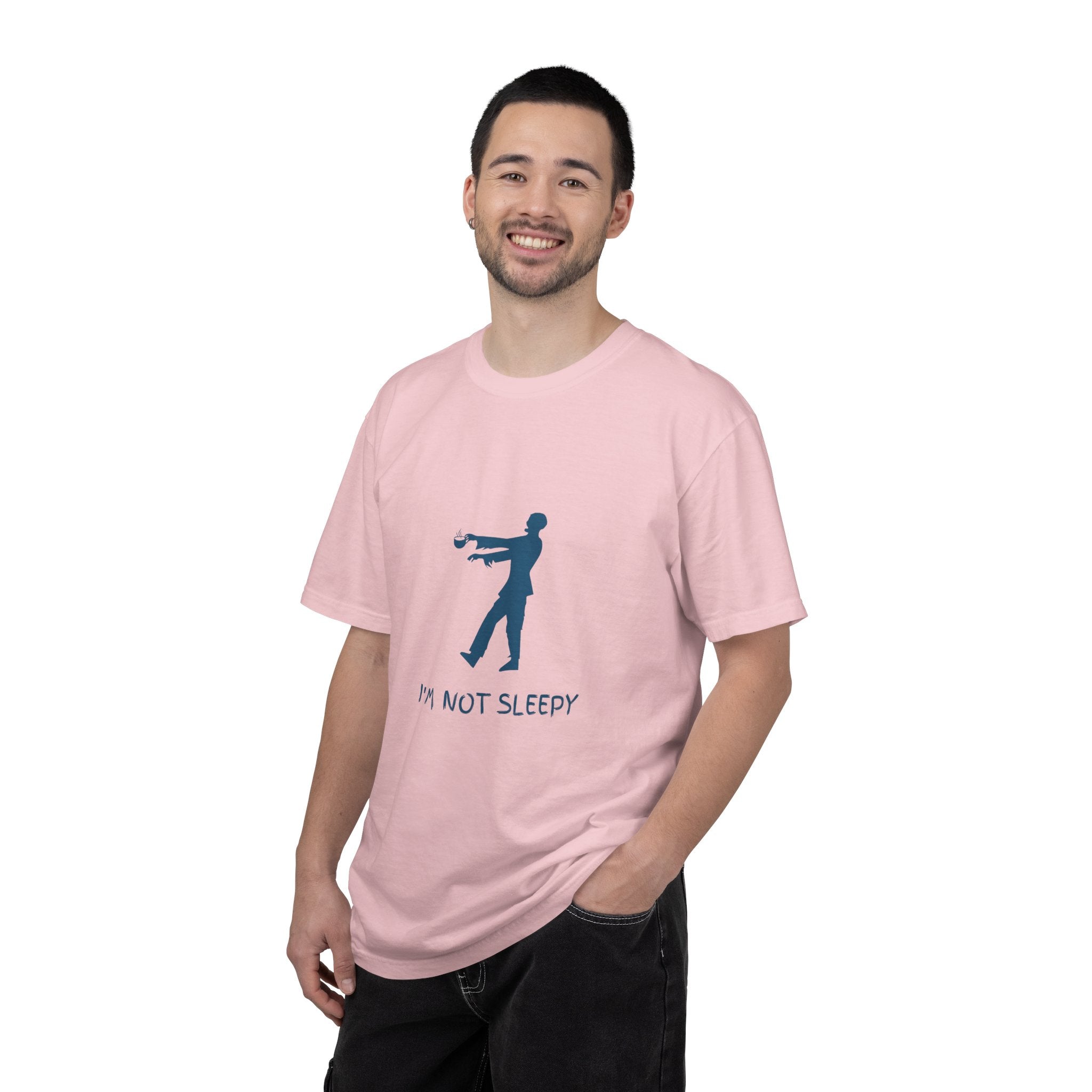 Zombie Silhouette T-Shirt — "I’m Not Sleepy" Funny Halloween Tee