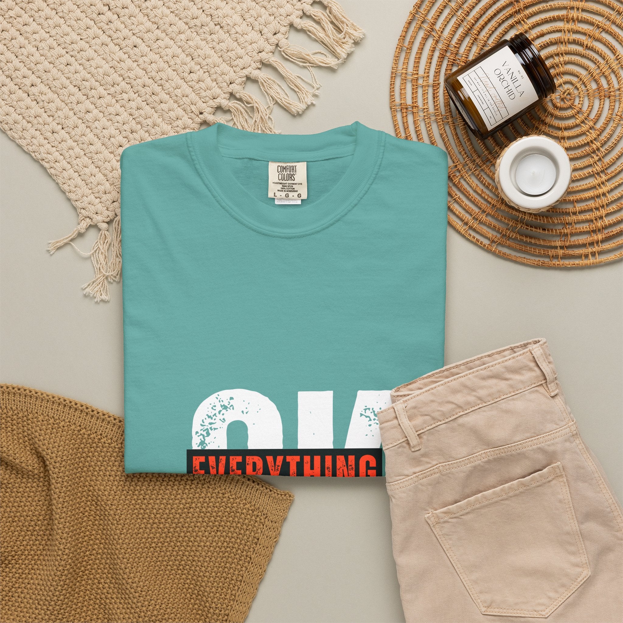 OK Everything Will Be OK T-Shirt — Reassuring Graphic Tee